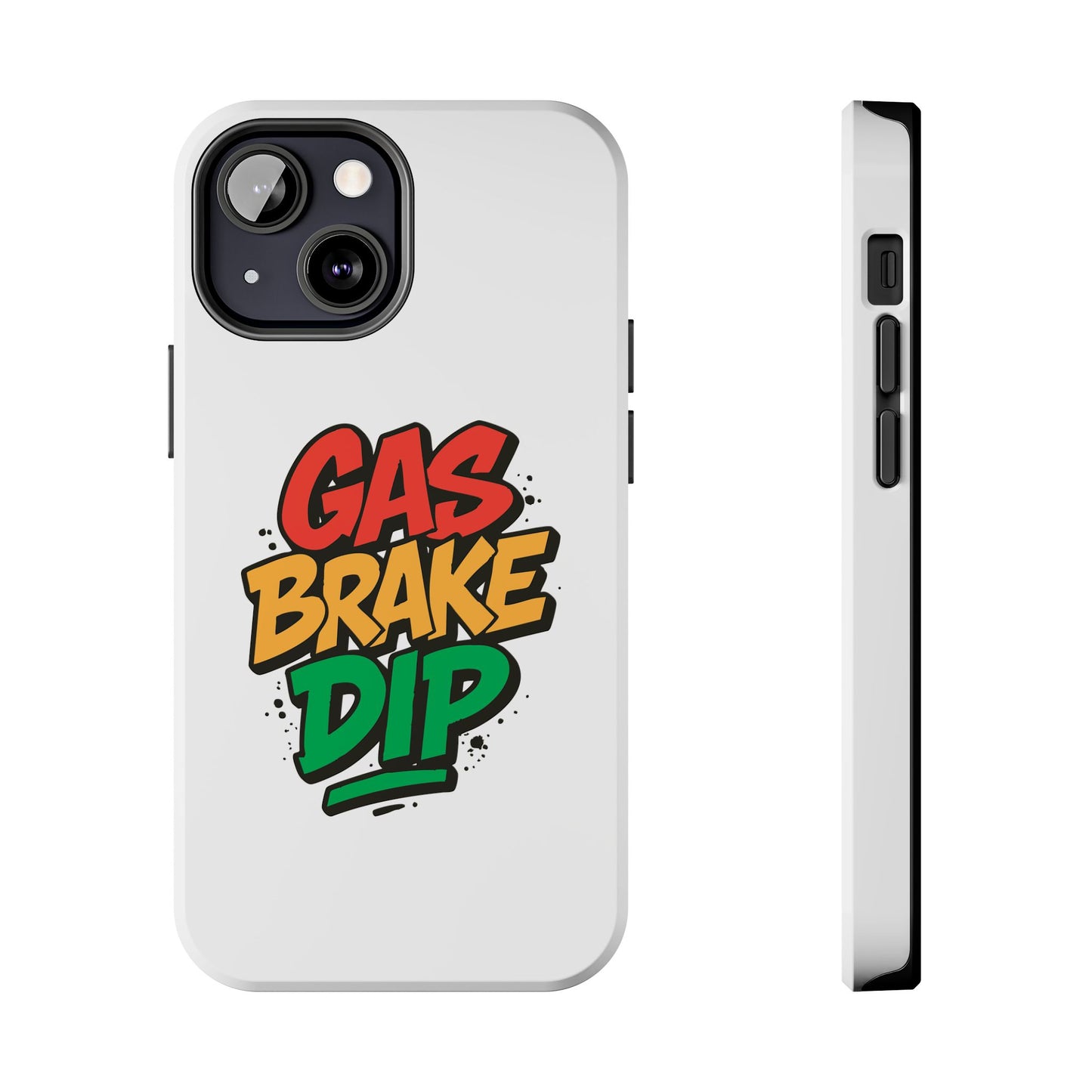 Gas Brake Dip Phone Case - Durable Tough Case