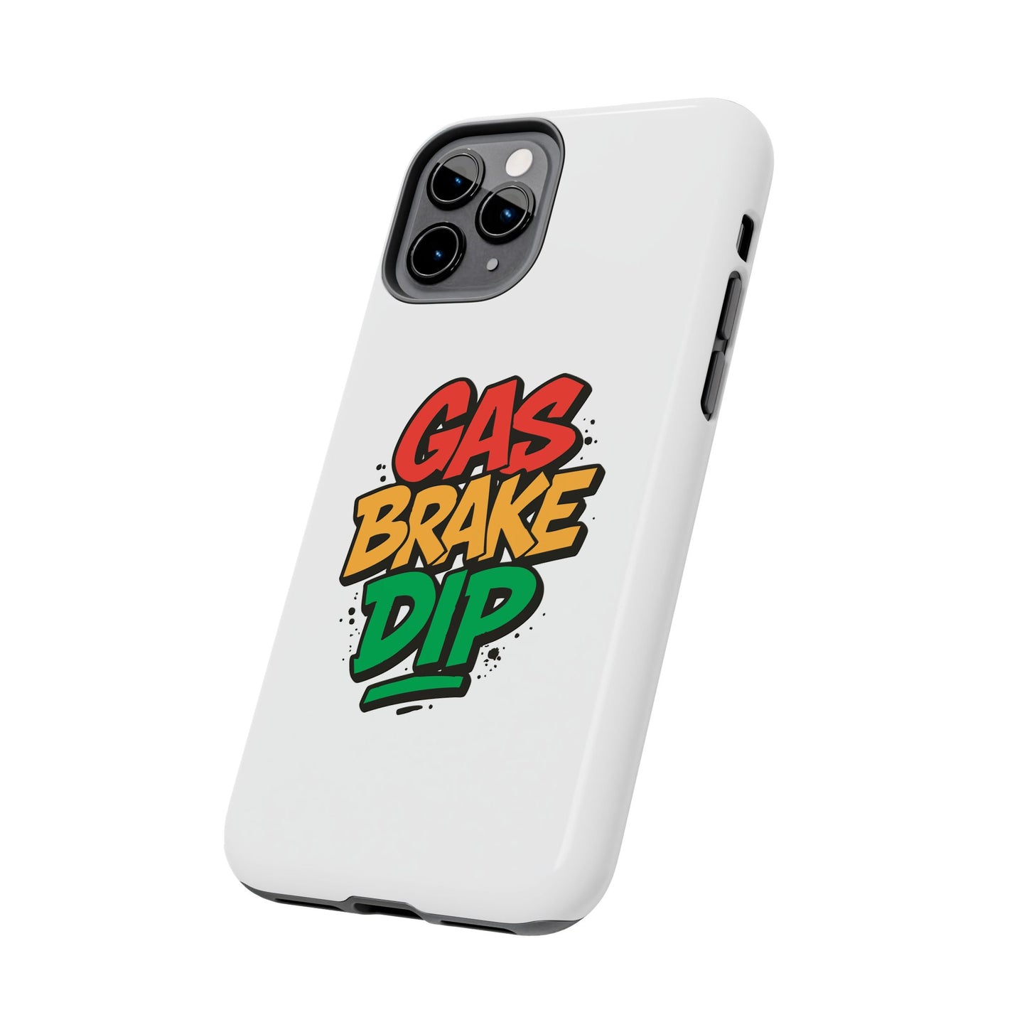 Gas Brake Dip Phone Case - Durable Tough Case