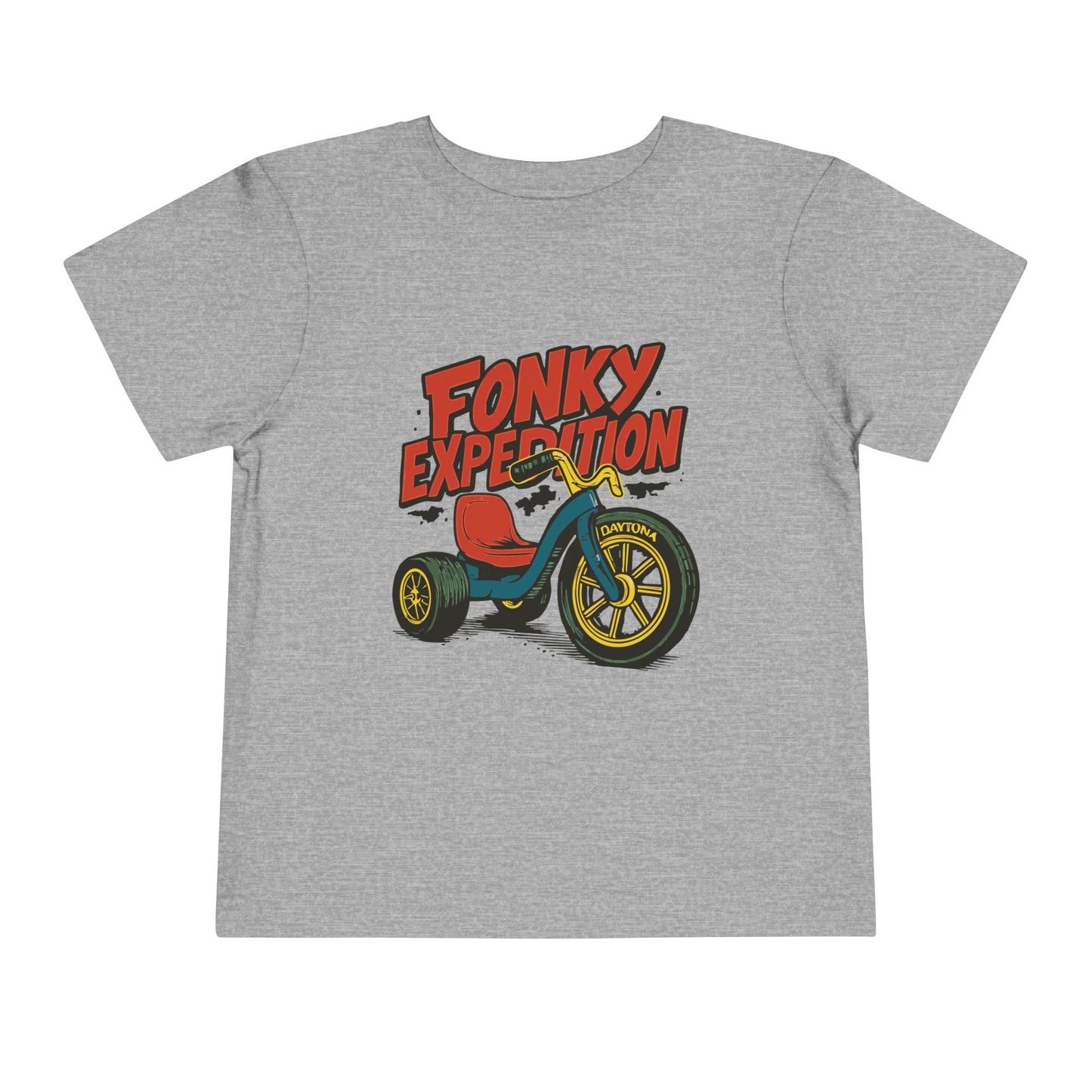 'FONKY EXPEDITION' Design, Kids Graphic T-Shirt for Toddlers