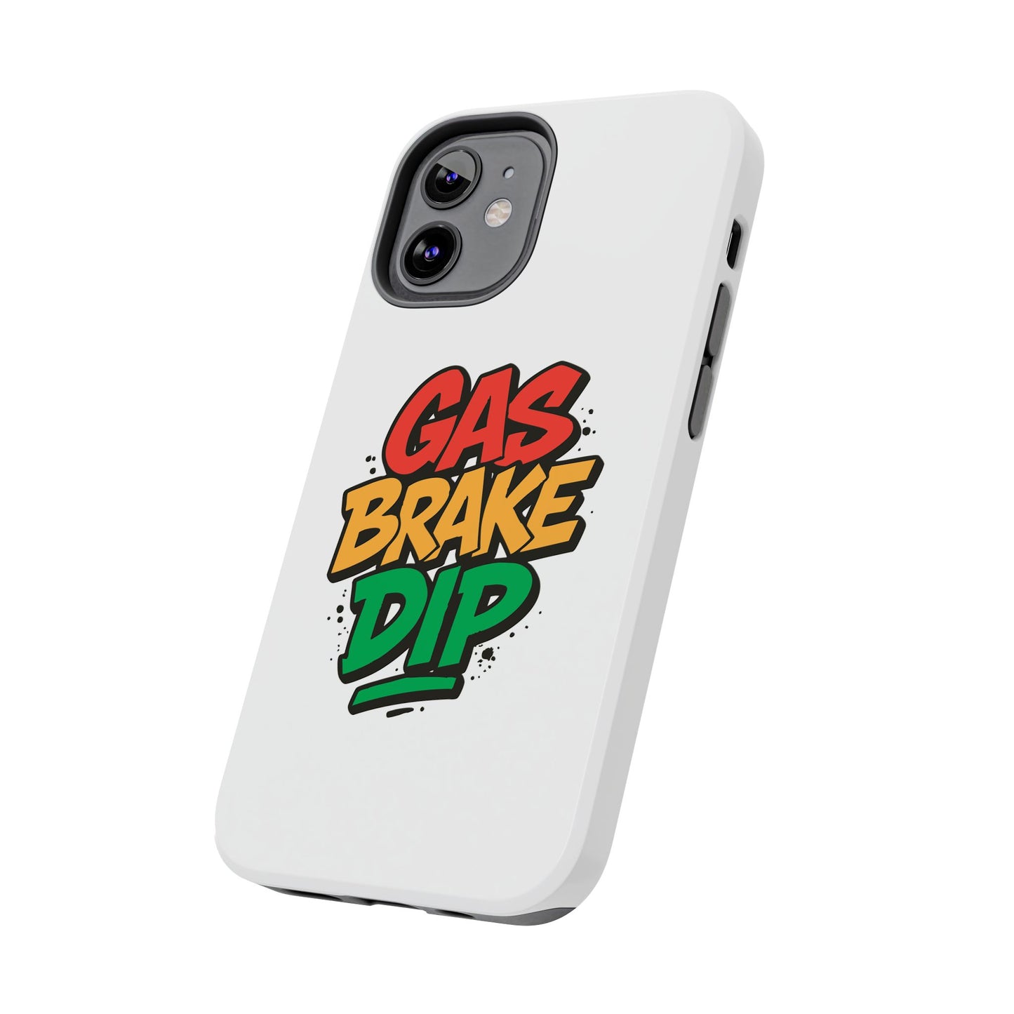 Gas Brake Dip Phone Case - Durable Tough Case