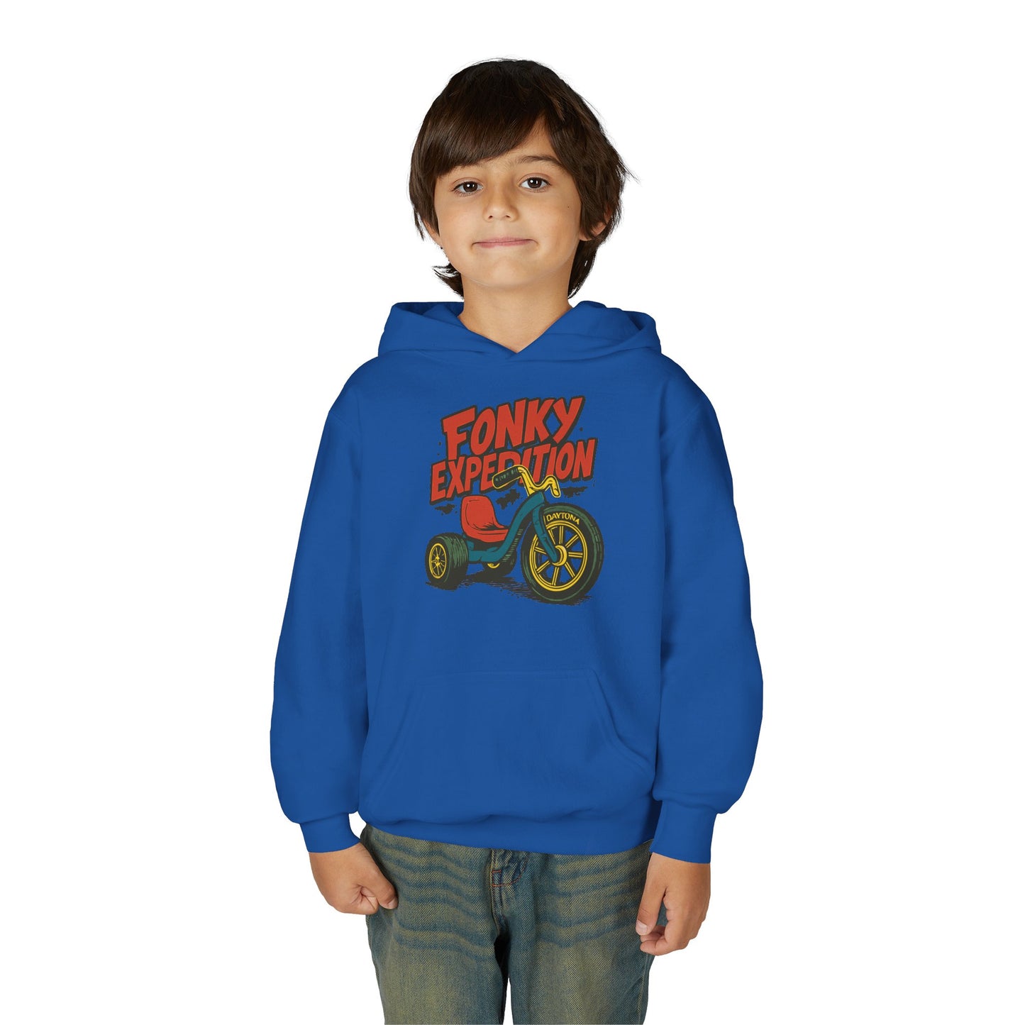 Youth Fonky Expedition Hoodie - Great Gift for Kids, Trendy Style