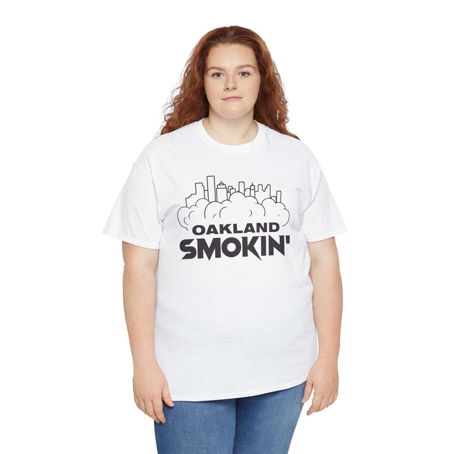Oakland Smokin' Heavy Cotton Tee