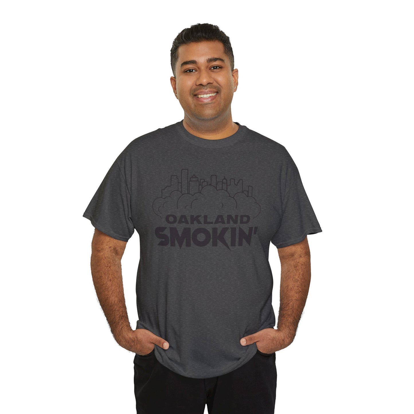 Oakland Smokin' Heavy Cotton Tee