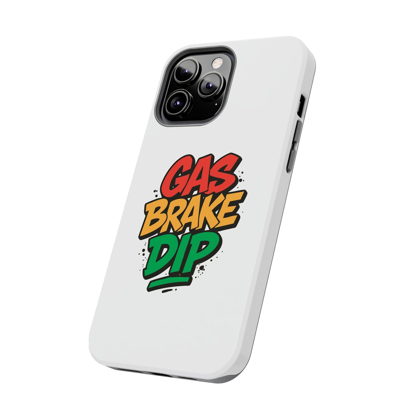 Gas Brake Dip Phone Case - Durable Tough Case