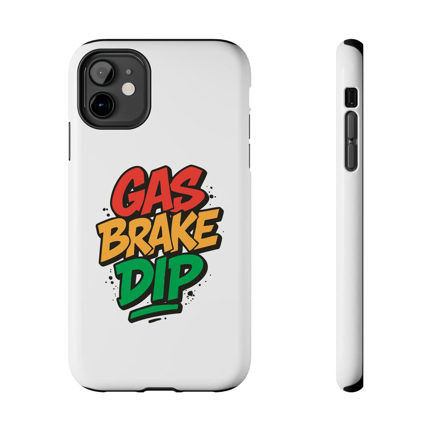 Gas Brake Dip Phone Case - Durable Tough Case