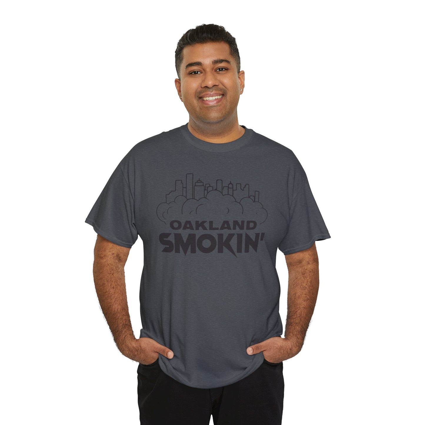 Oakland Smokin' Heavy Cotton Tee