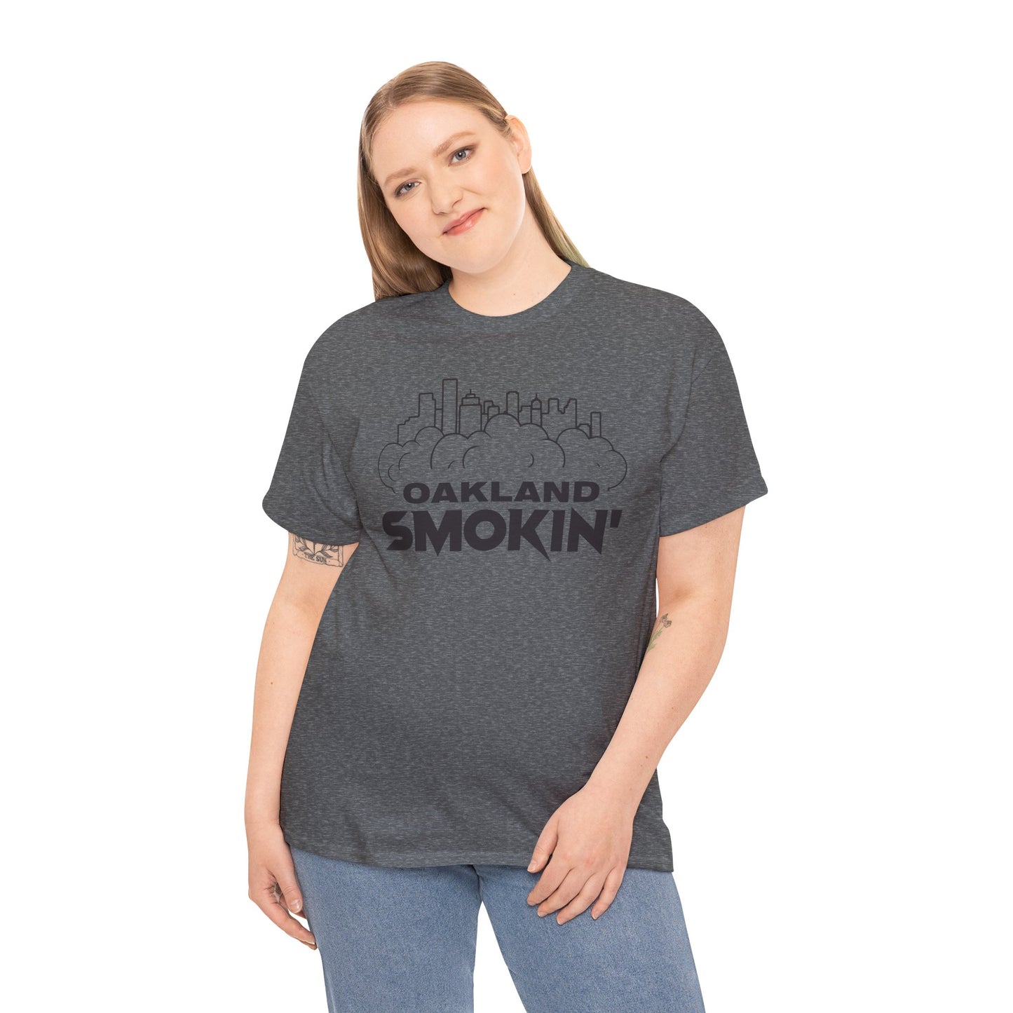Oakland Smokin' Heavy Cotton Tee