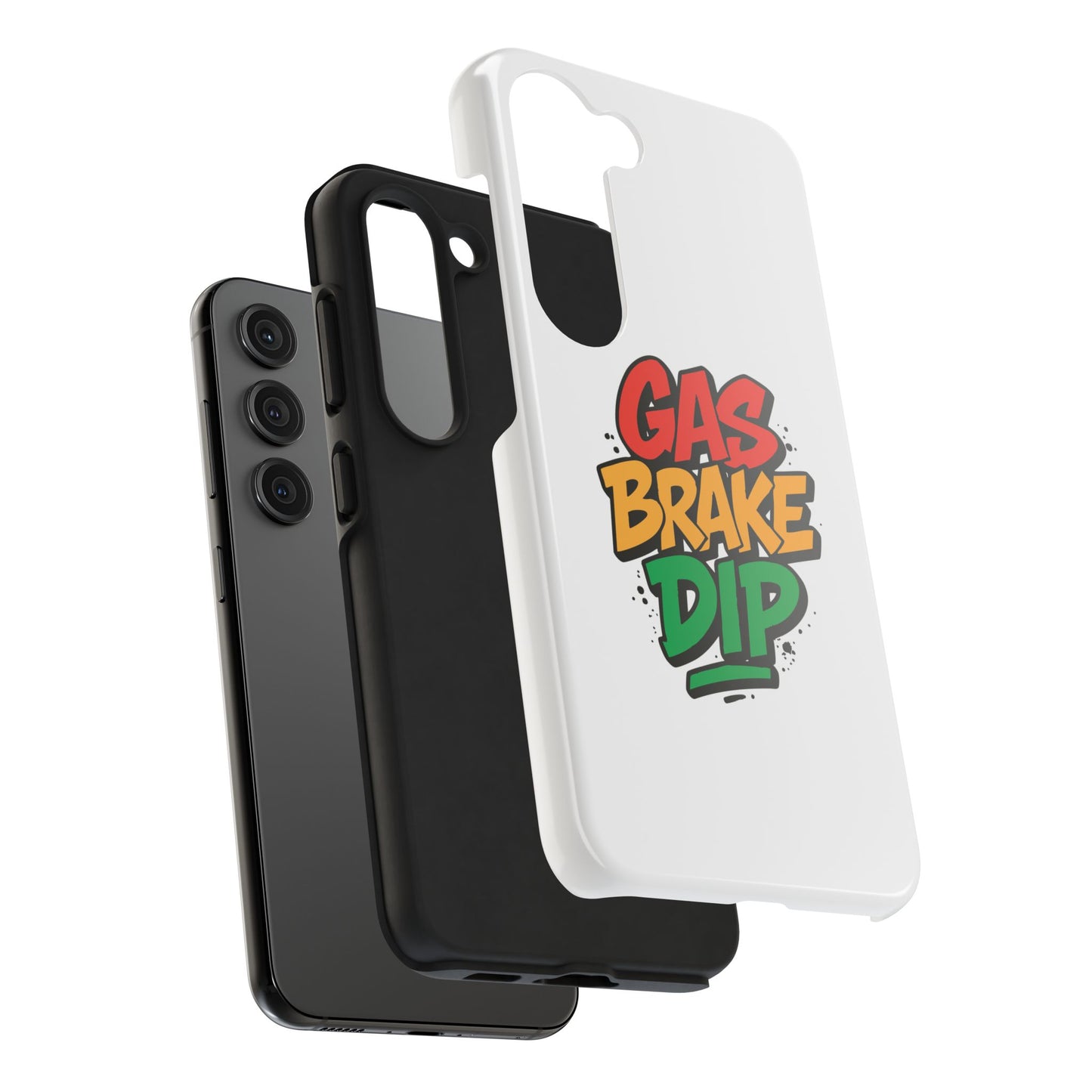 Gas Brake Dip Phone Case - Durable Tough Case