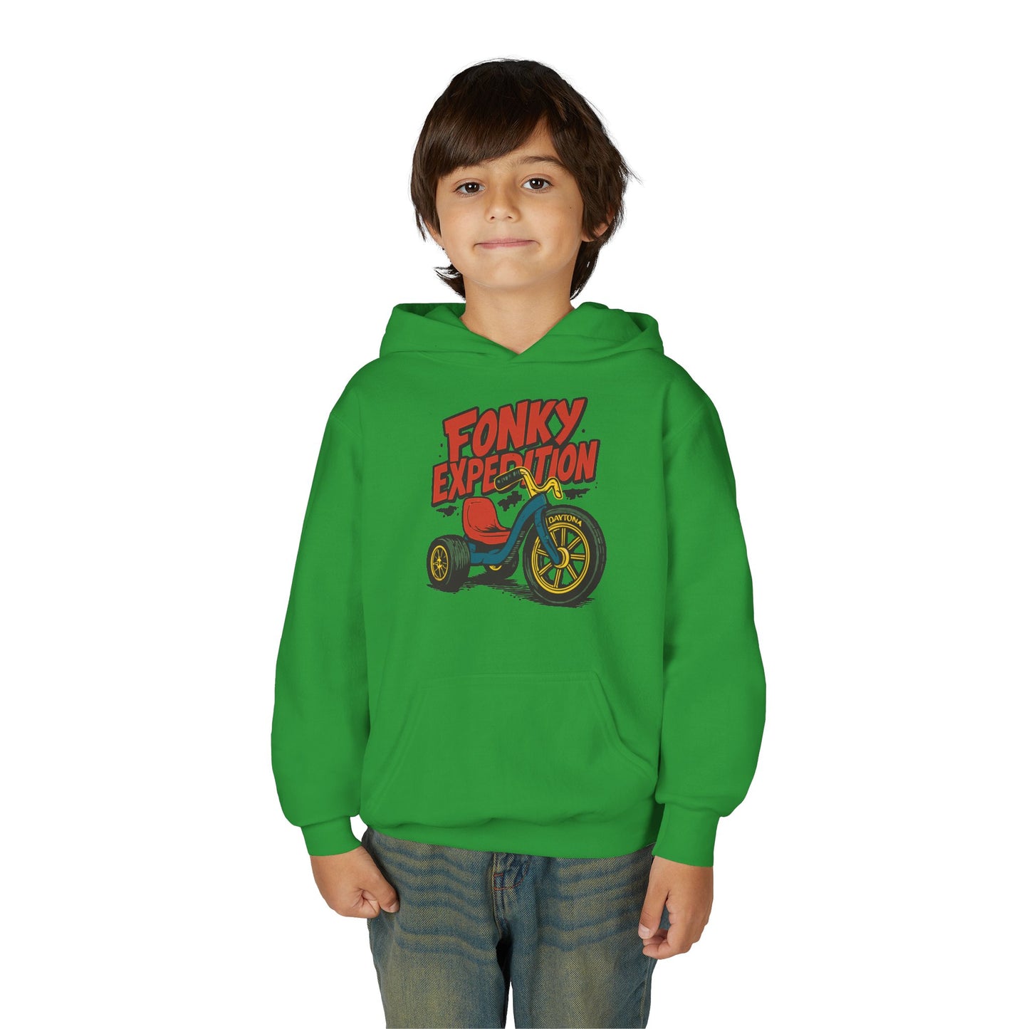 Youth Fonky Expedition Hoodie - Great Gift for Kids, Trendy Style