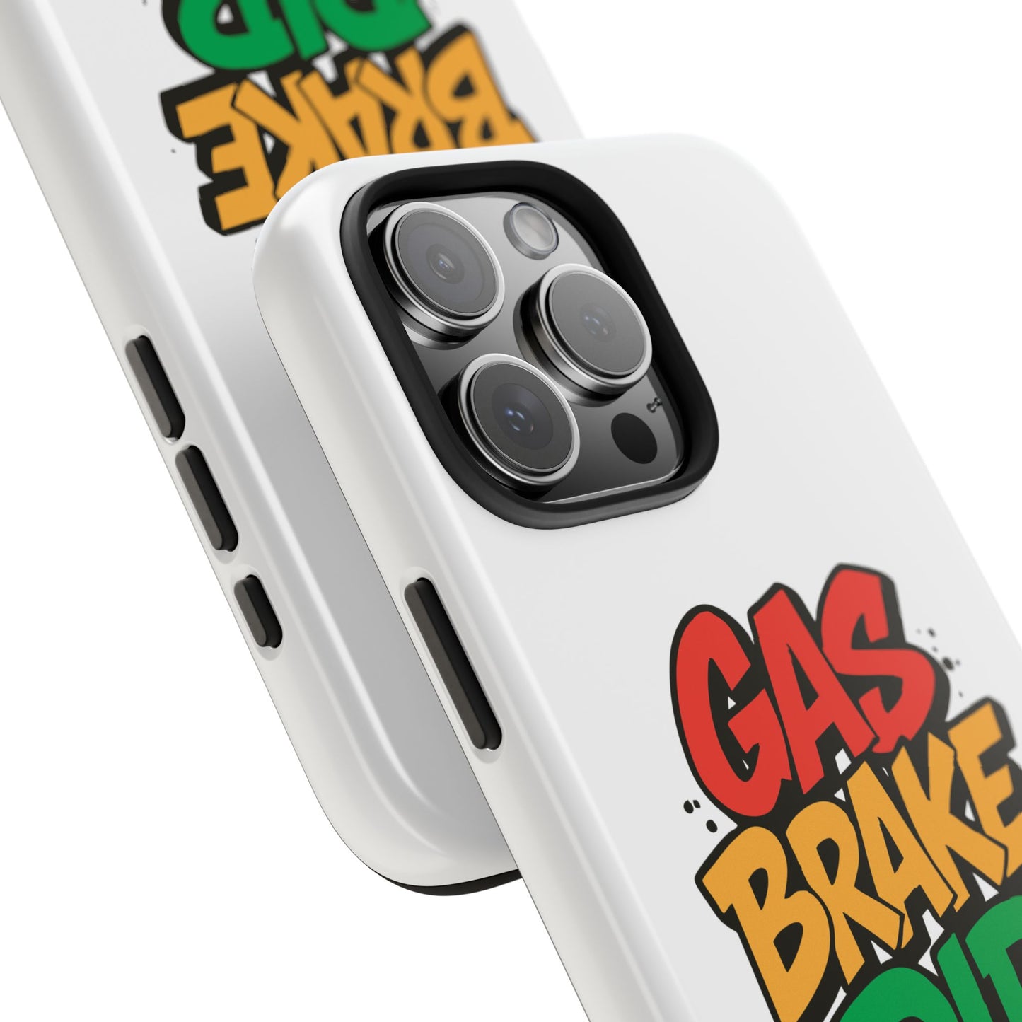 Gas Brake Dip Phone Case - Durable Tough Case