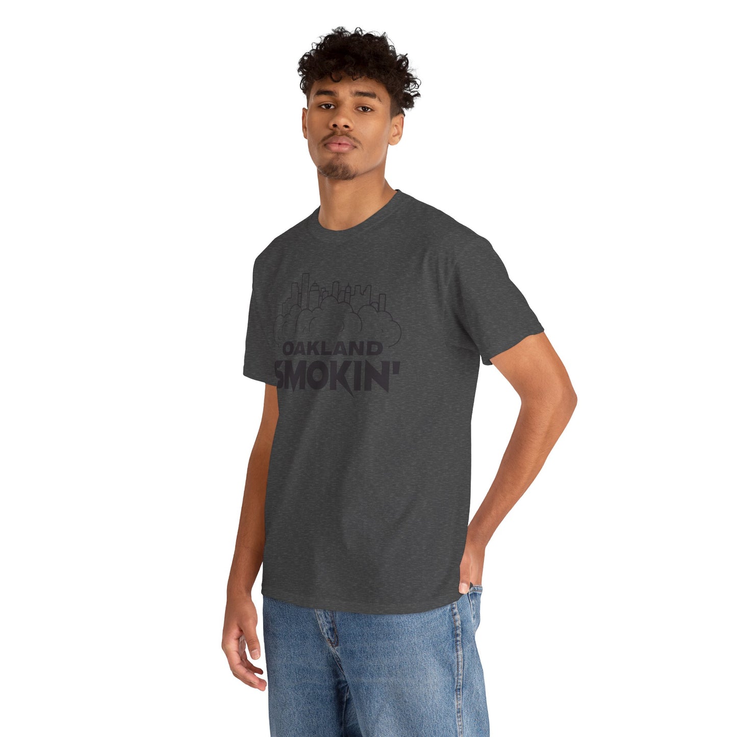 Oakland Smokin' Heavy Cotton Tee