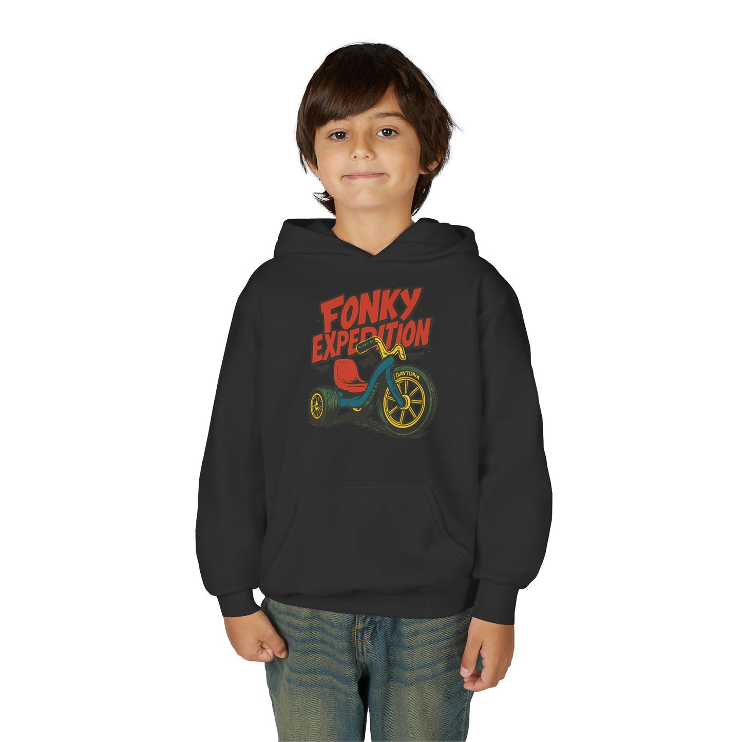 Youth Fonky Expedition Hoodie - Great Gift for Kids, Trendy Style