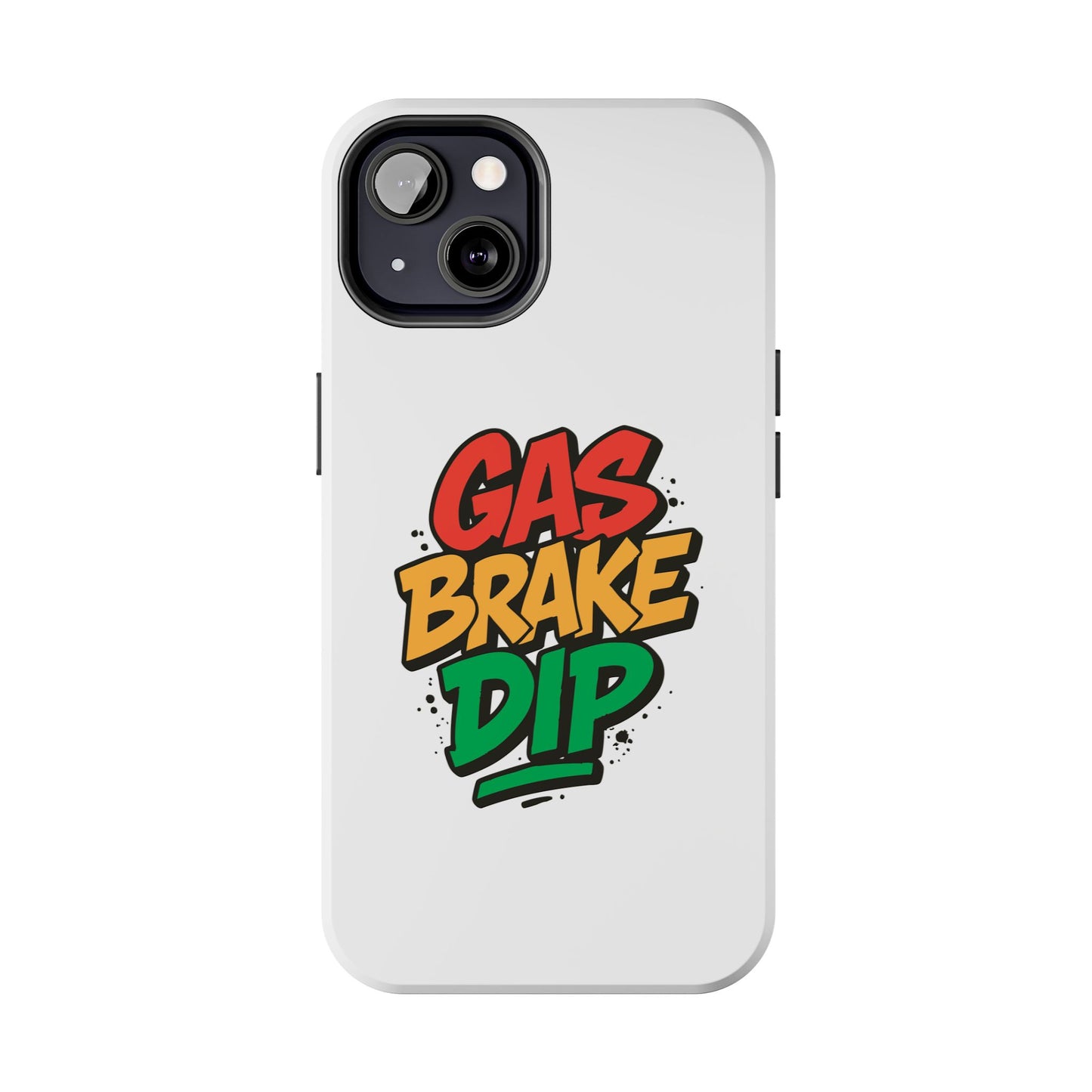 Gas Brake Dip Phone Case - Durable Tough Case