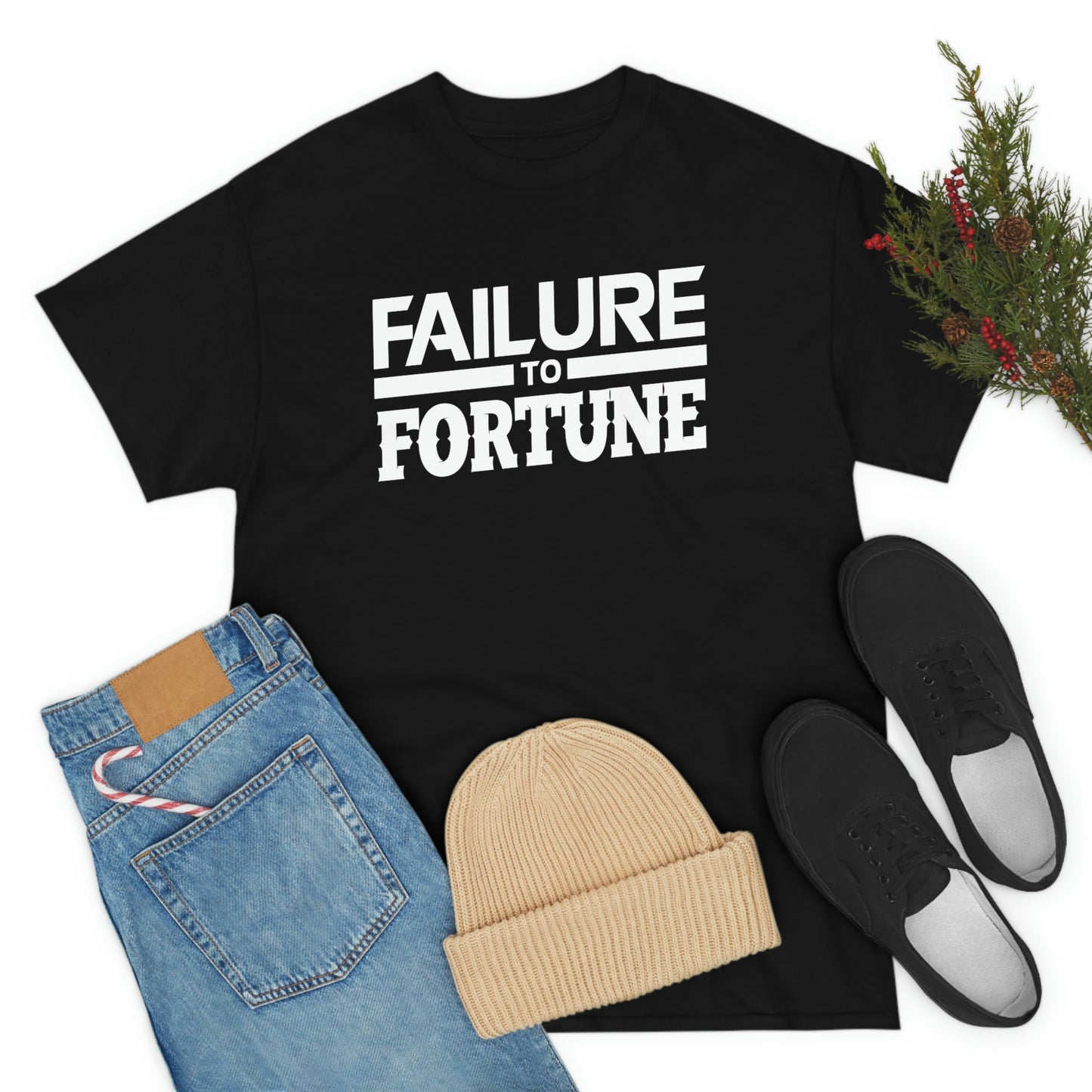 Failure to Fortune Heavy Cotton Tee