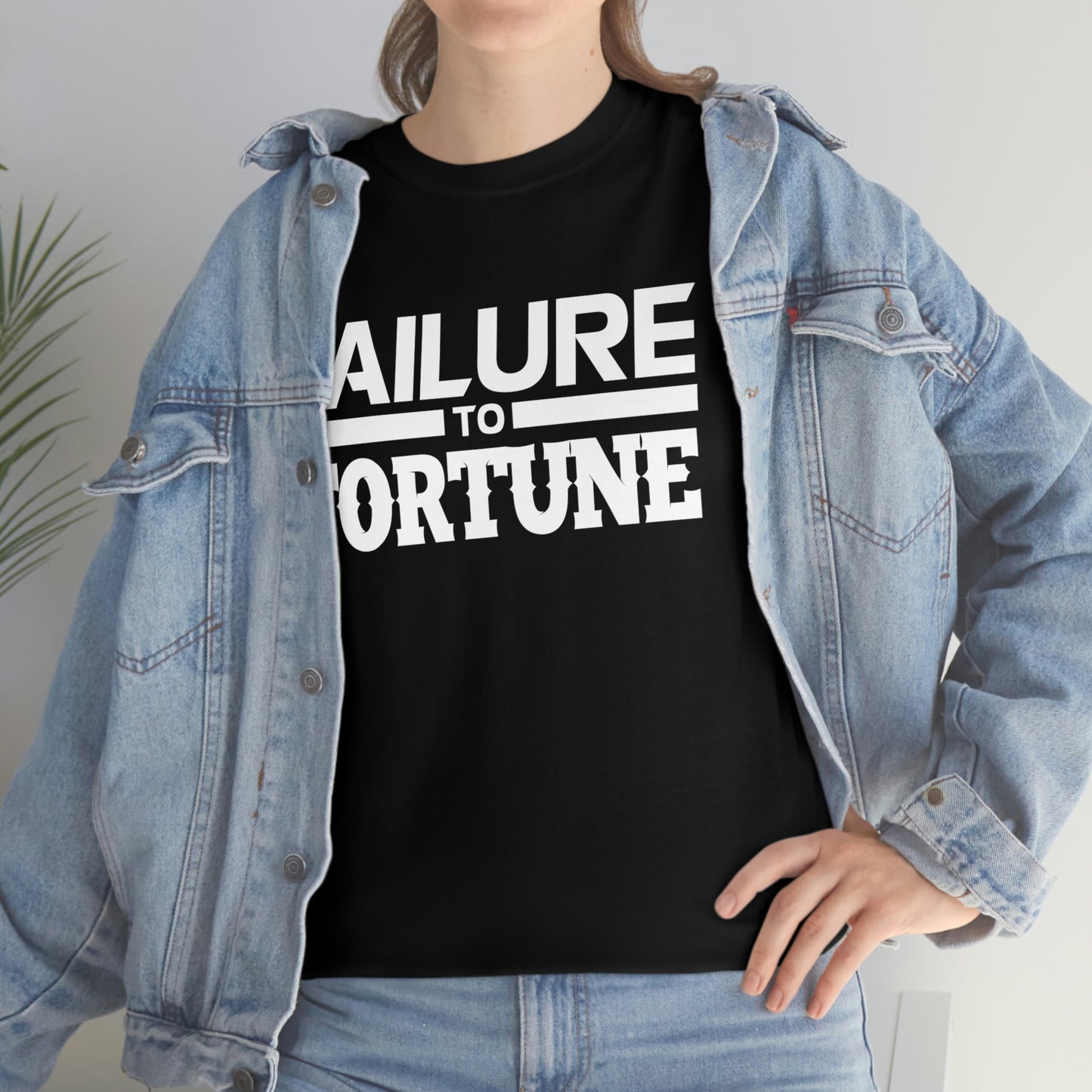 Failure to Fortune Heavy Cotton Tee