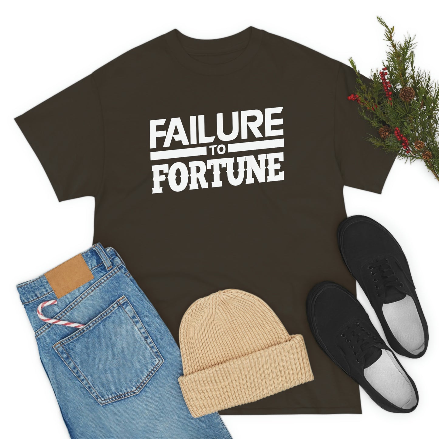 Failure to Fortune Heavy Cotton Tee