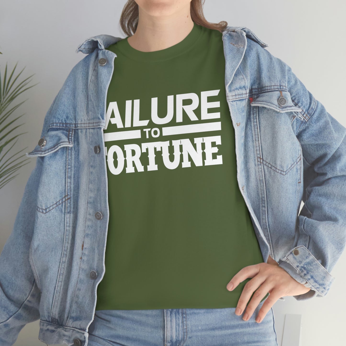 Failure to Fortune Heavy Cotton Tee