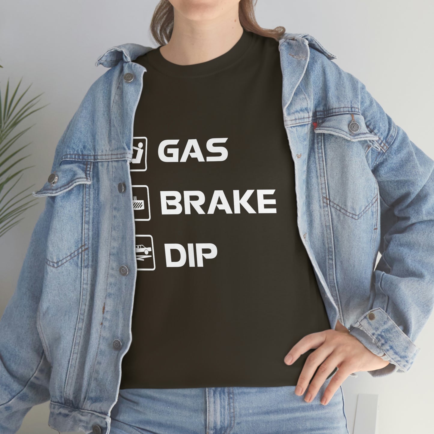 Gas Brake Dip Heavy Cotton Tee