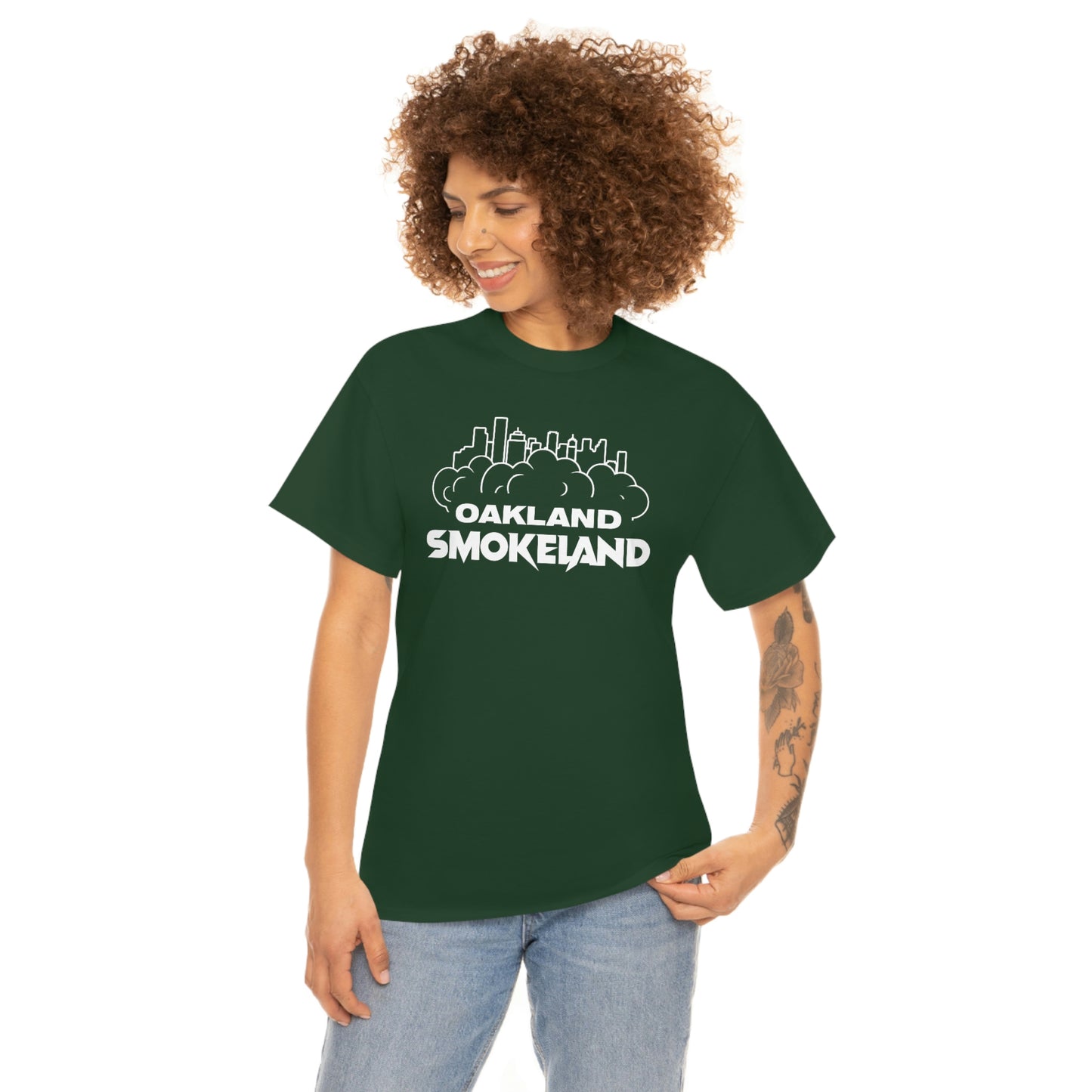 Oakland Smokeland Heavy Cotton Tee