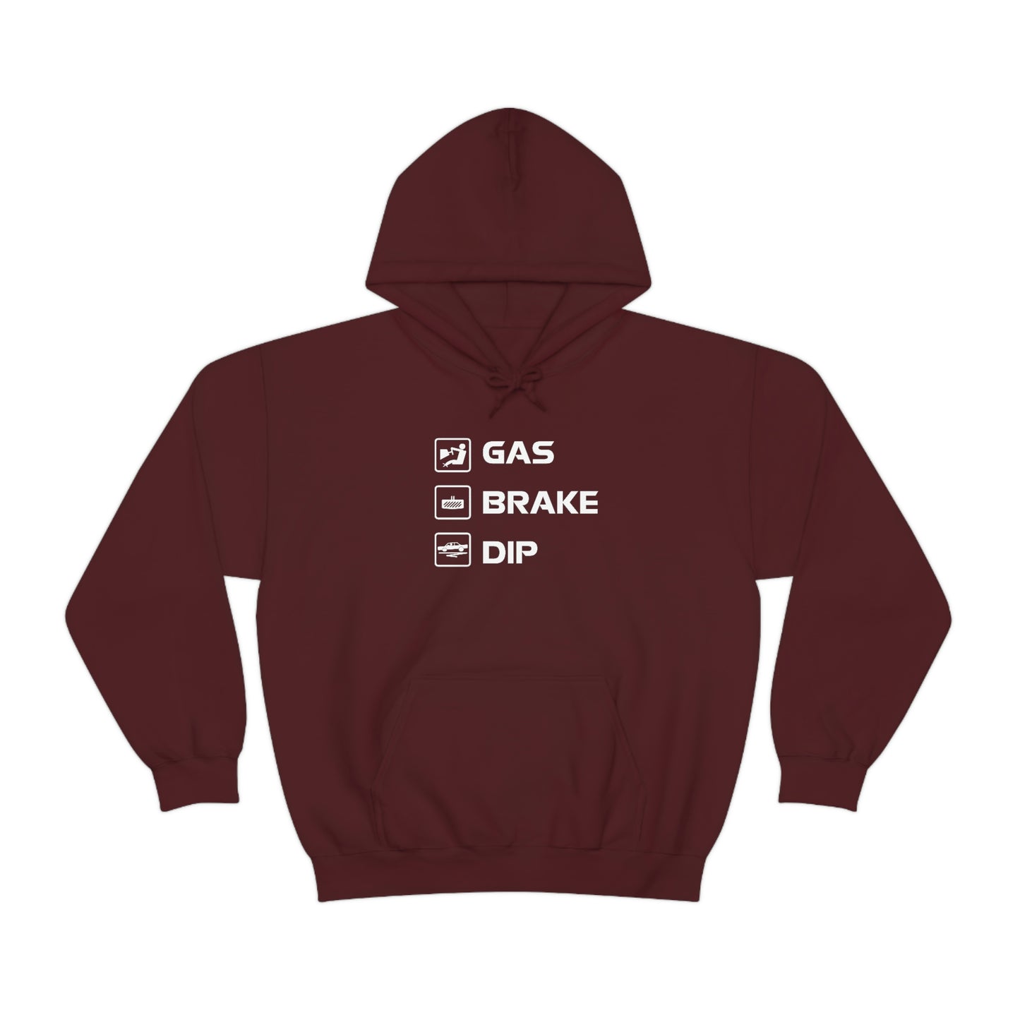 Gas Brake Dip Heavy Blend™ Hooded Sweatshirt