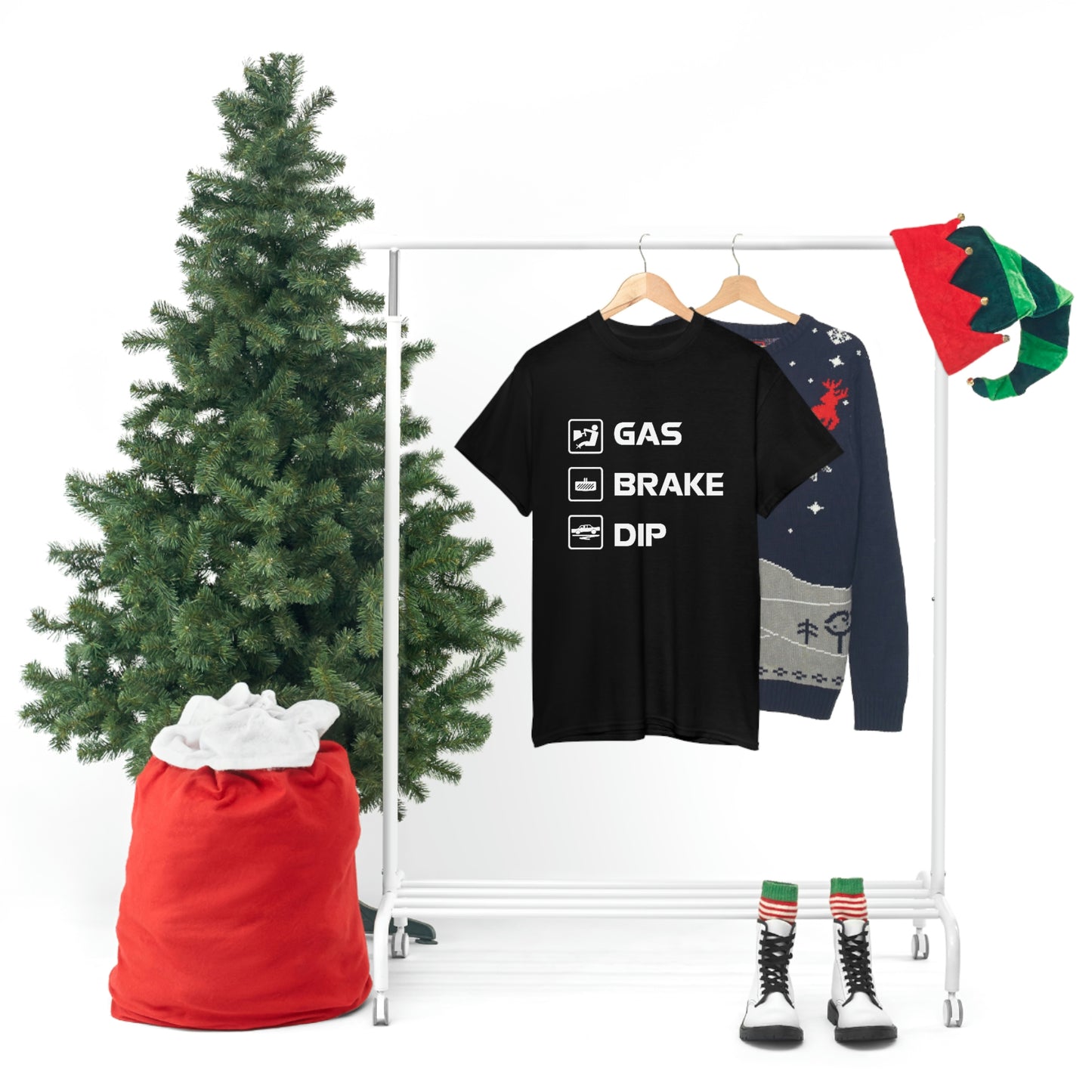 Gas Brake Dip Heavy Cotton Tee