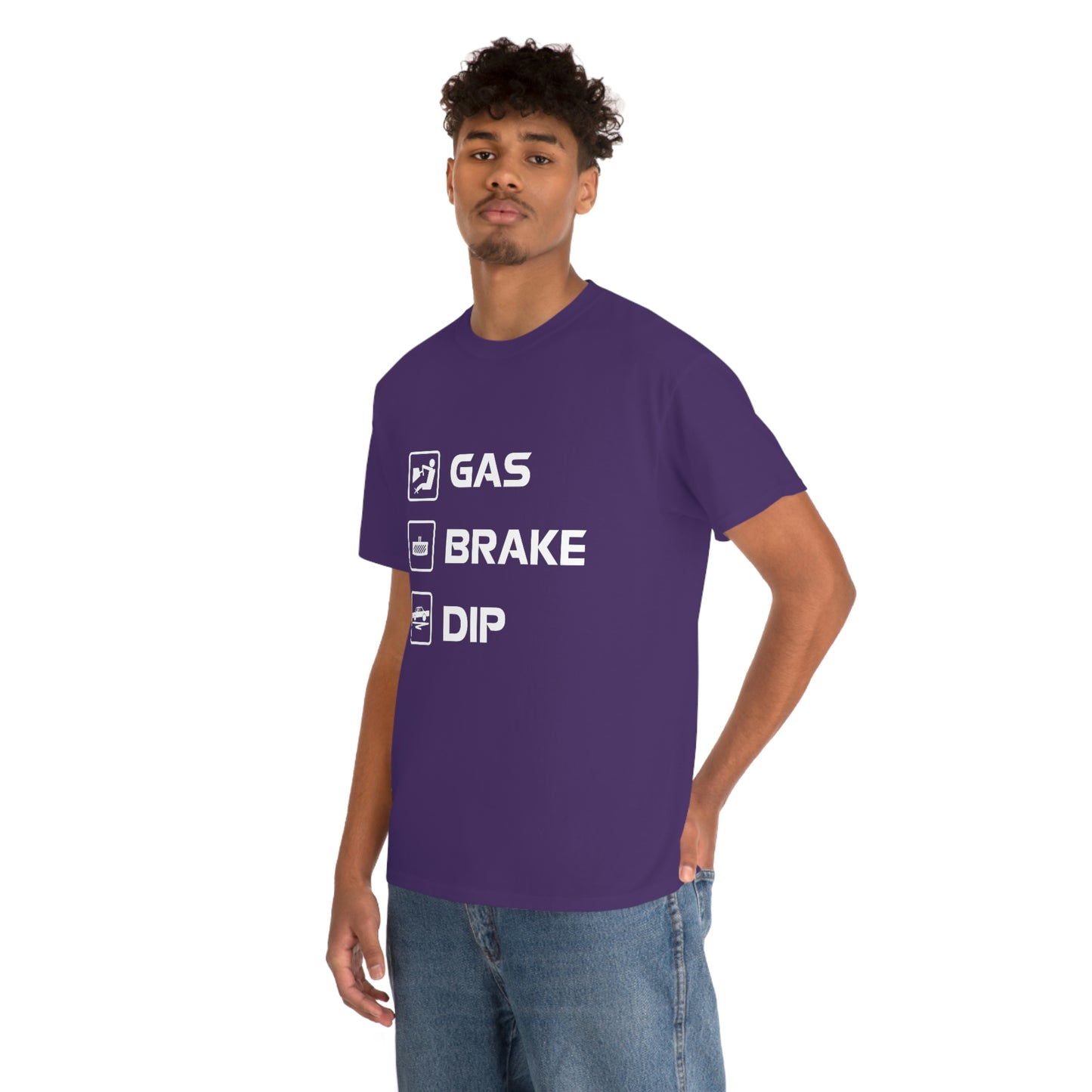 Gas Brake Dip Heavy Cotton Tee