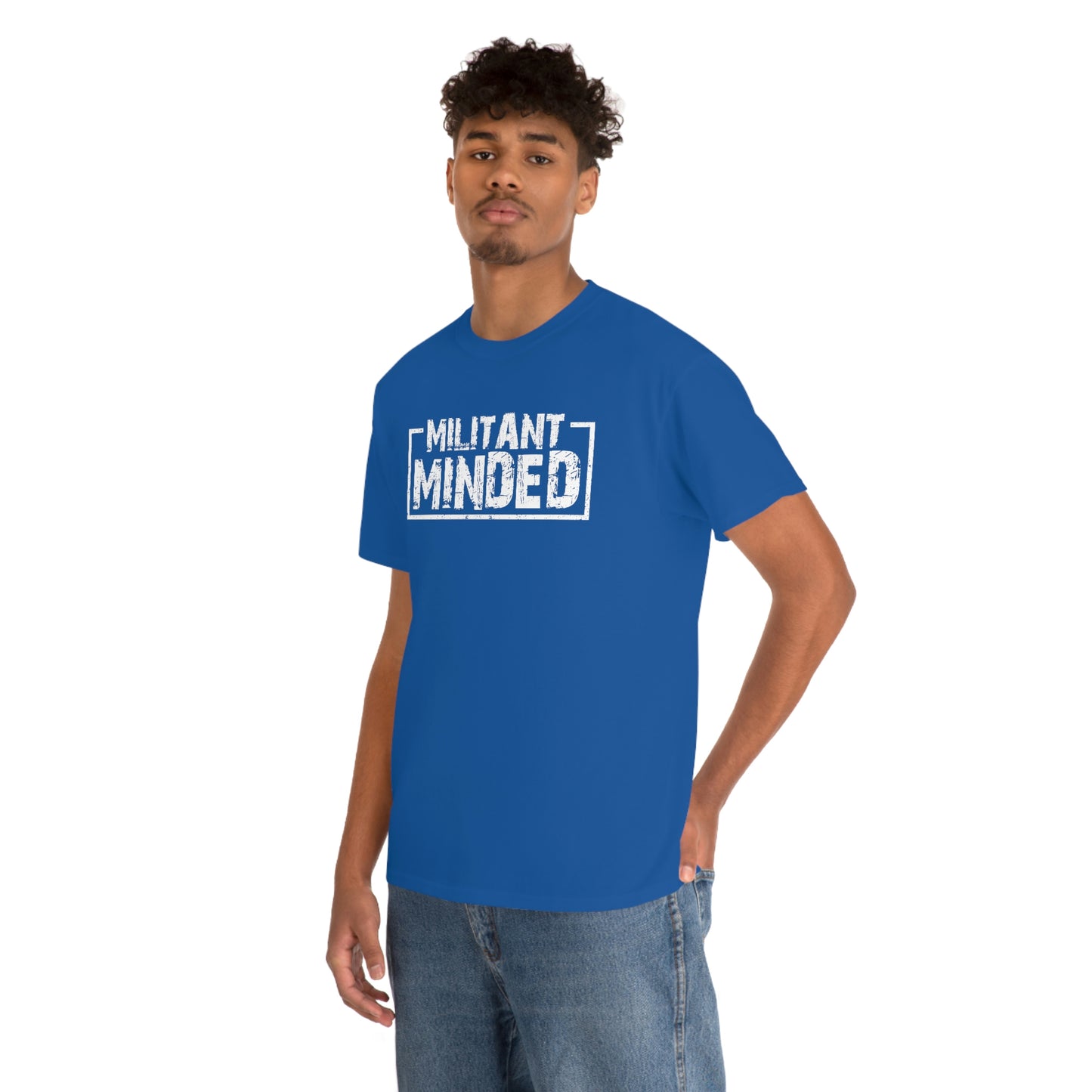 Militant Minded Heavy Cotton Tee