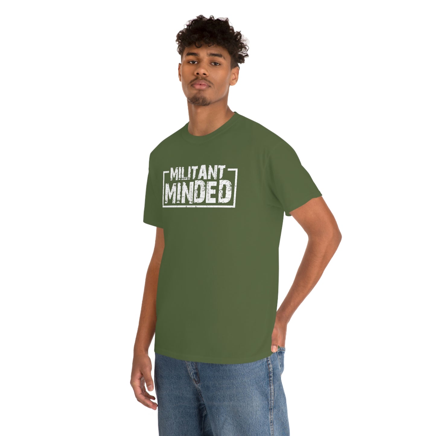 Militant Minded Heavy Cotton Tee