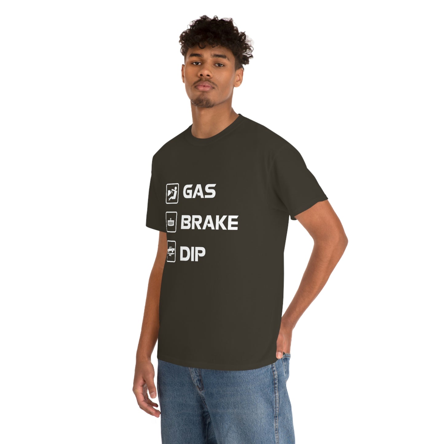Gas Brake Dip Heavy Cotton Tee