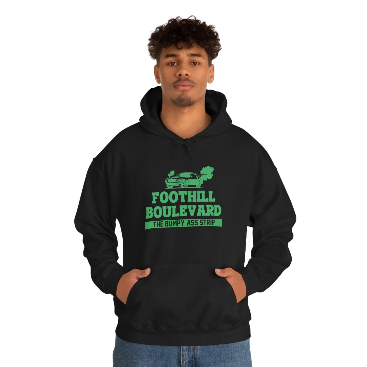 Foothill Boulevard Heavy Blend™ Hooded Sweatshirt