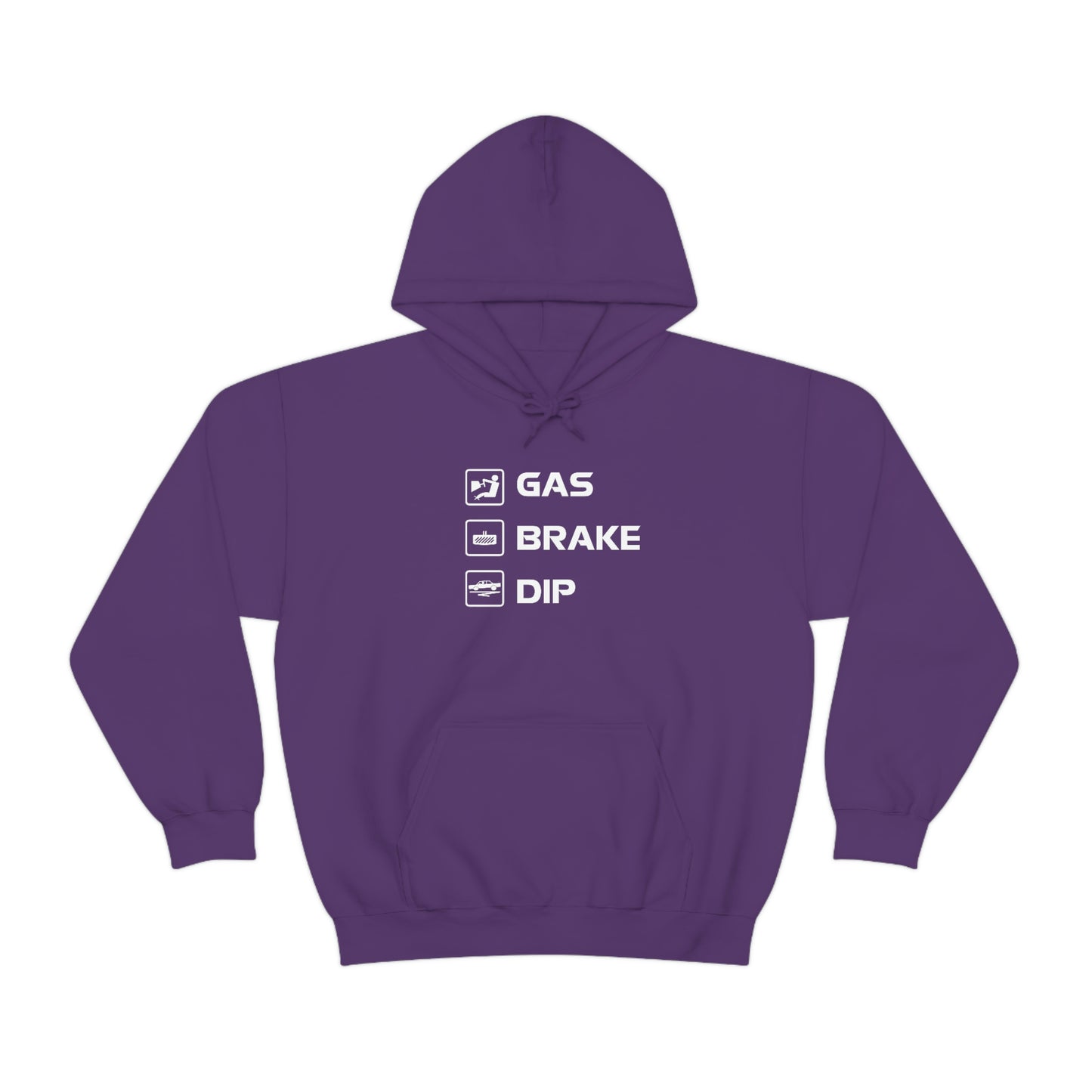 Gas Brake Dip Heavy Blend™ Hooded Sweatshirt