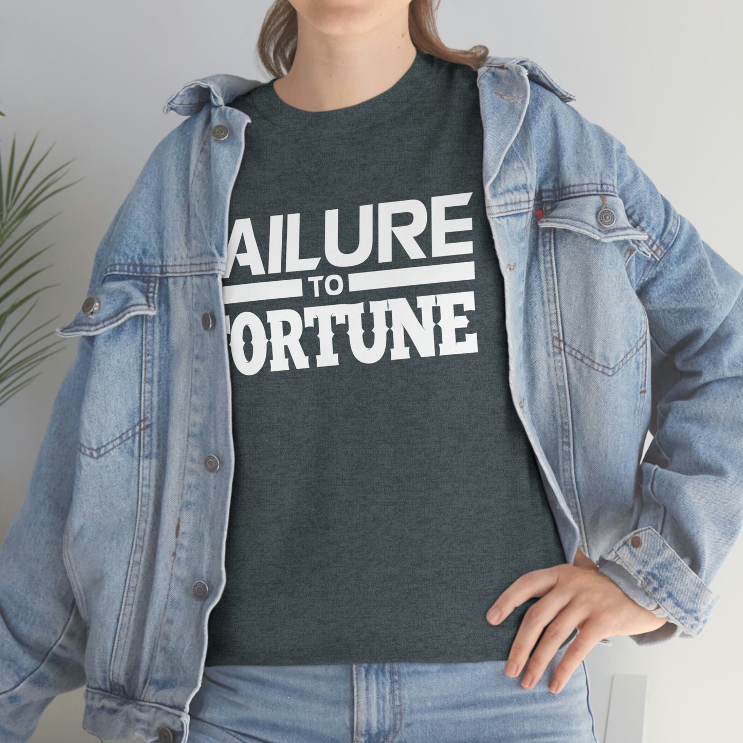 Failure to Fortune Heavy Cotton Tee