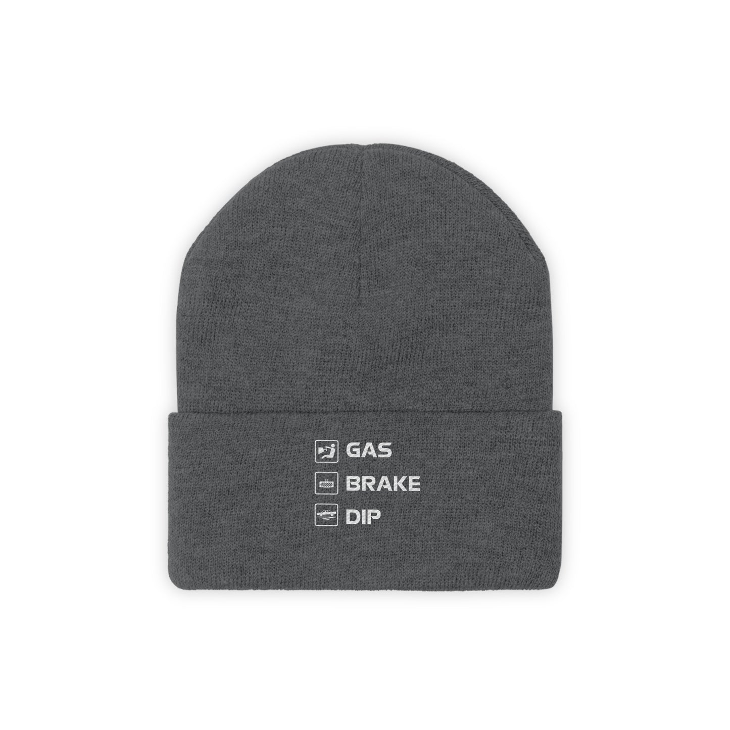 Gas Brake Dip Knit Beanie