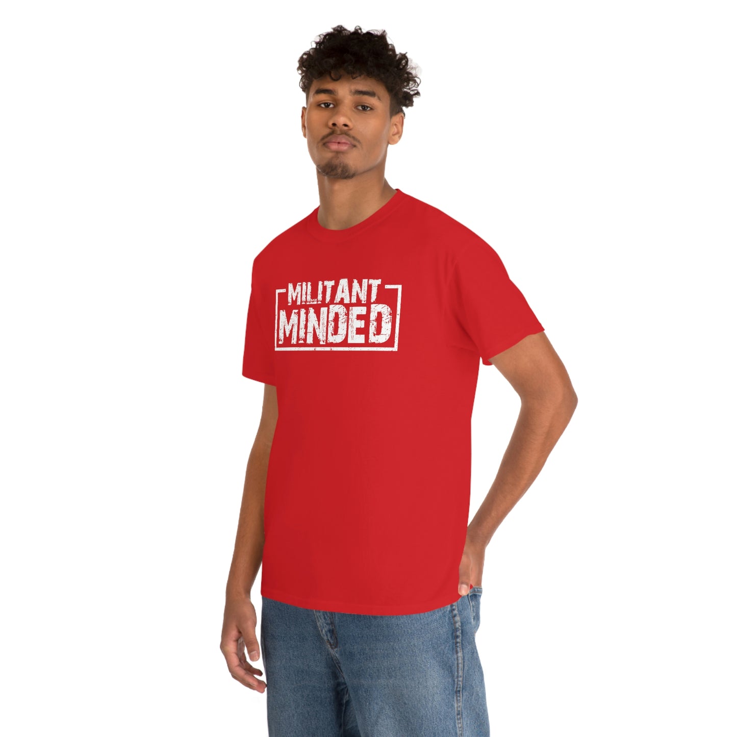 Militant Minded Heavy Cotton Tee