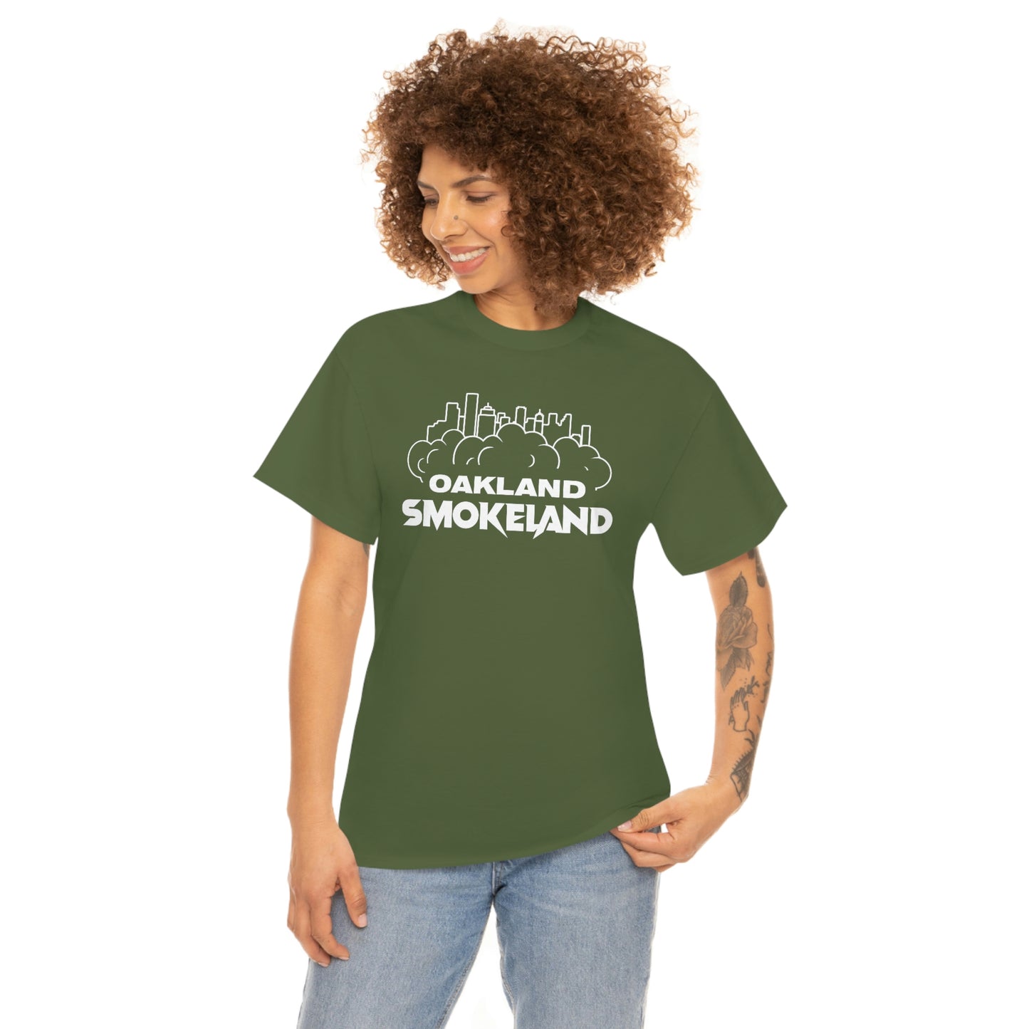 Oakland Smokeland Heavy Cotton Tee