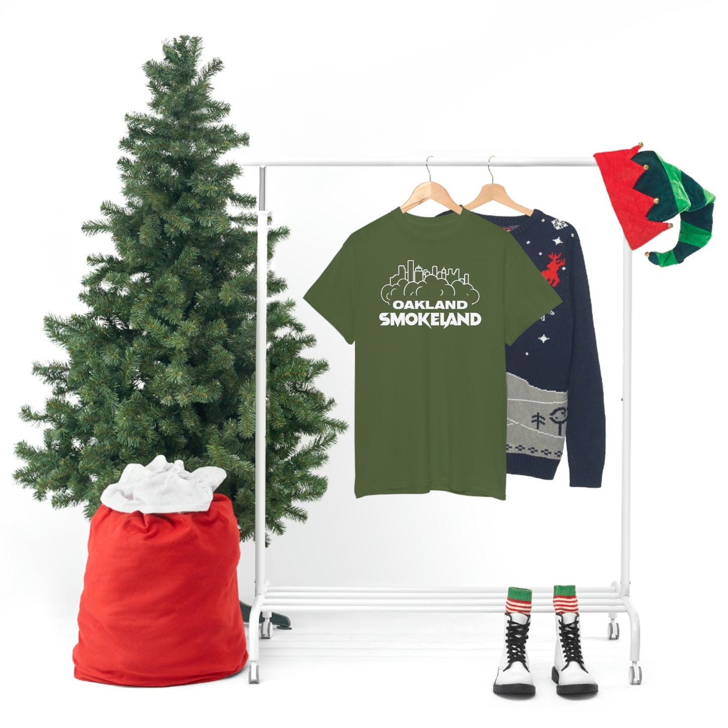 Oakland Smokeland Heavy Cotton Tee