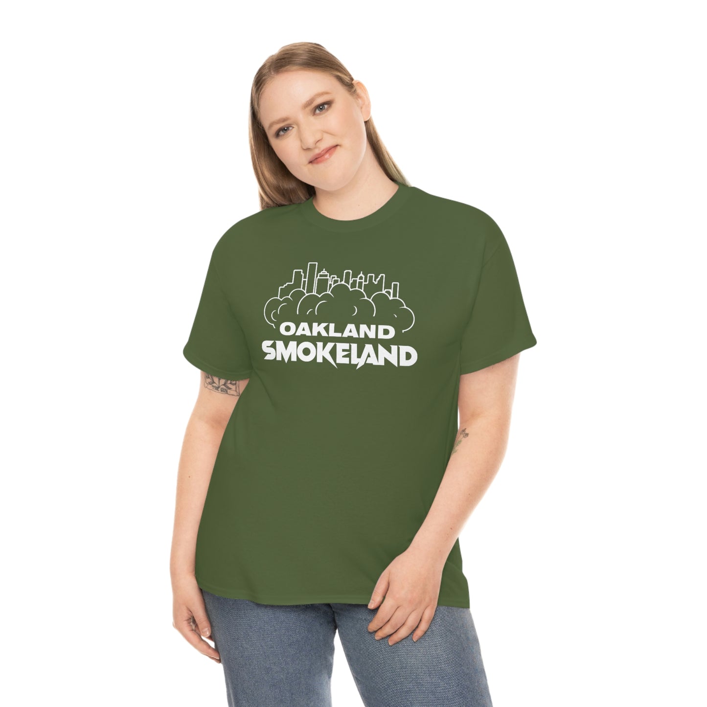 Oakland Smokeland Heavy Cotton Tee