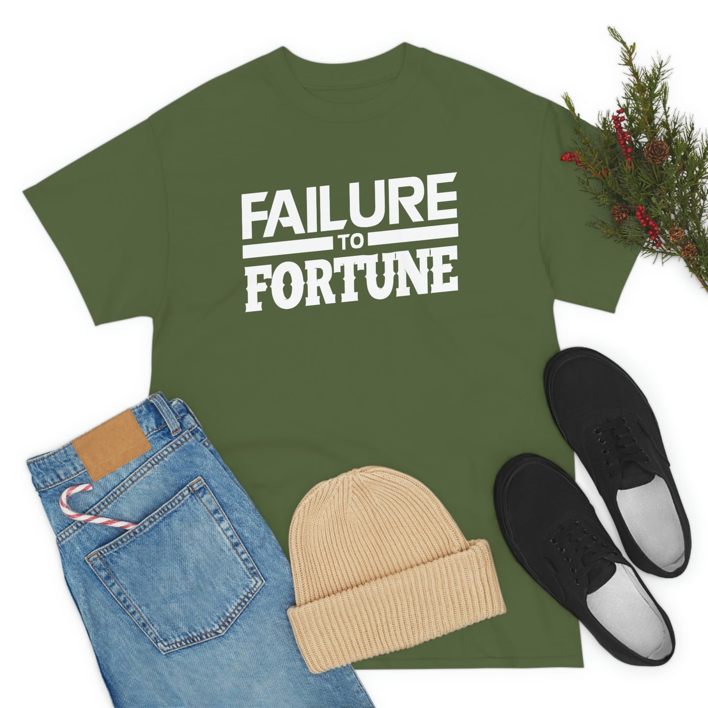 Failure to Fortune Heavy Cotton Tee