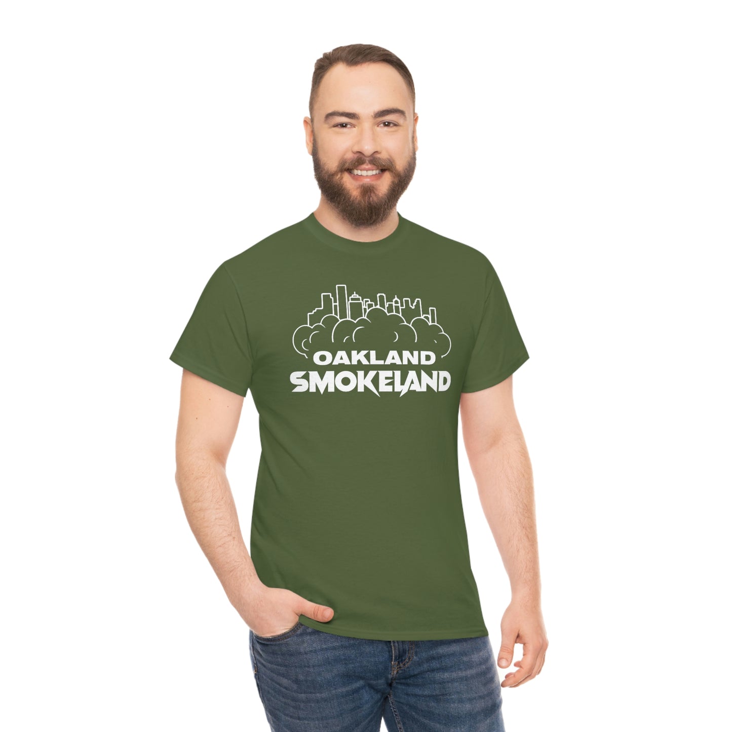 Oakland Smokeland Heavy Cotton Tee