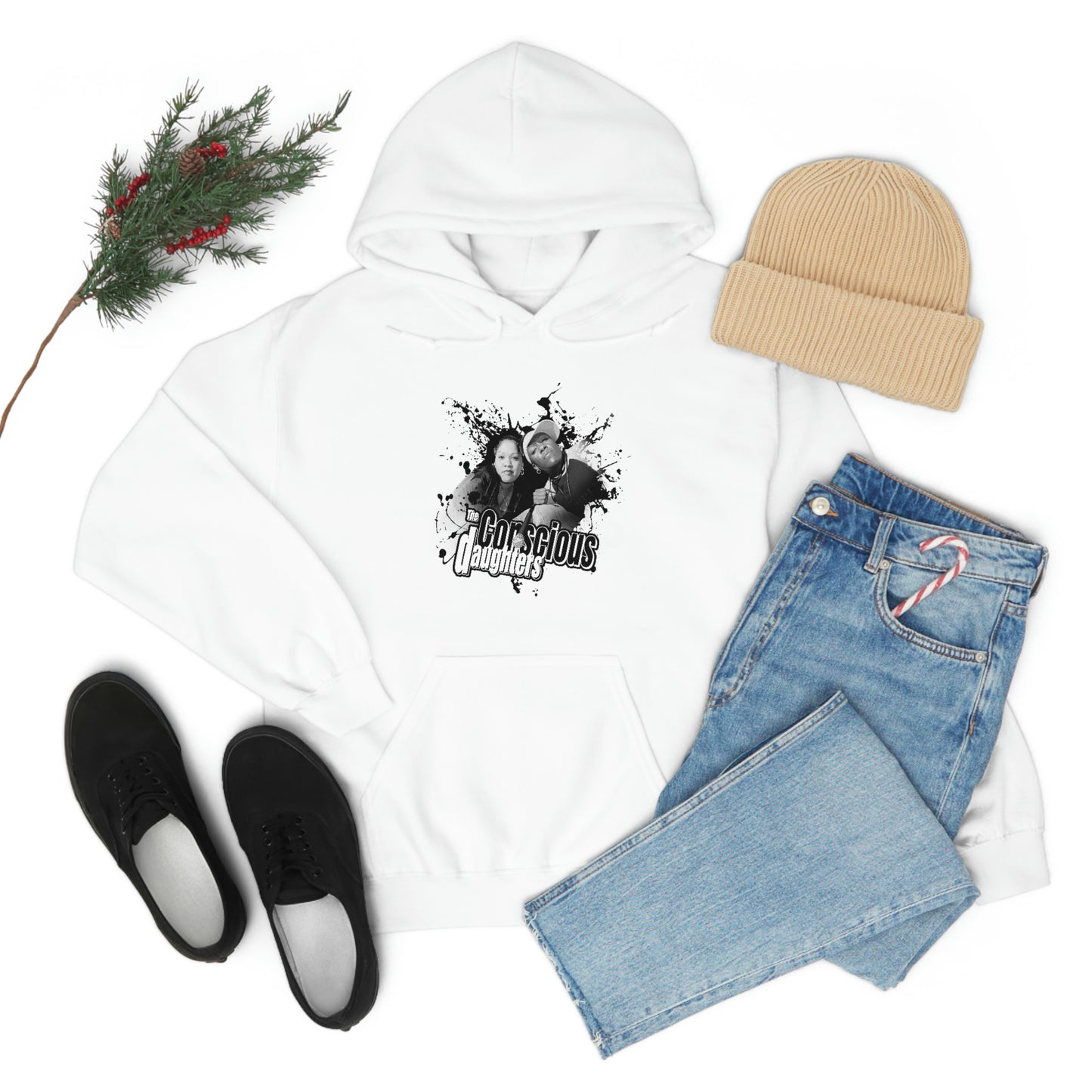 The Conscious Daughters Heavy Blend™ Hooded Sweatshirt