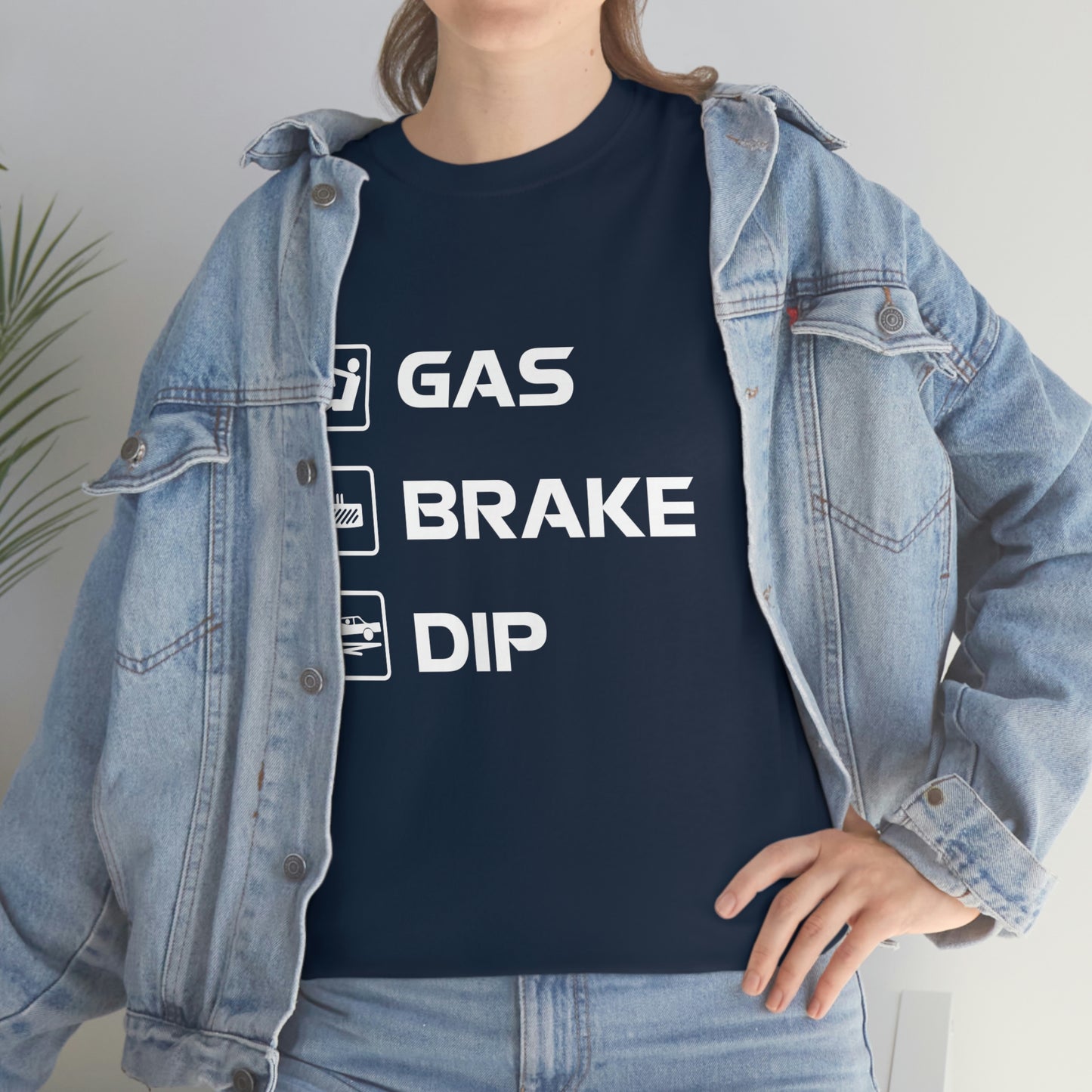 Gas Brake Dip Heavy Cotton Tee