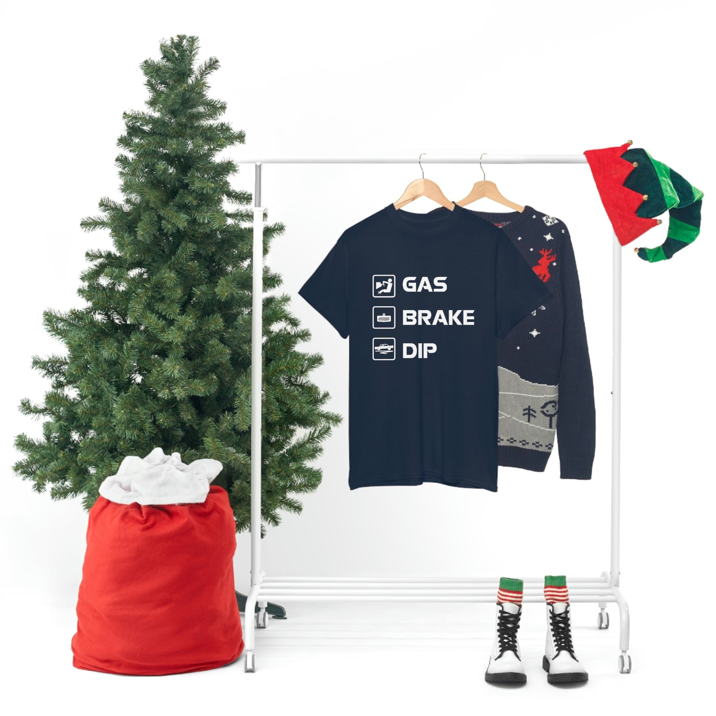Gas Brake Dip Heavy Cotton Tee