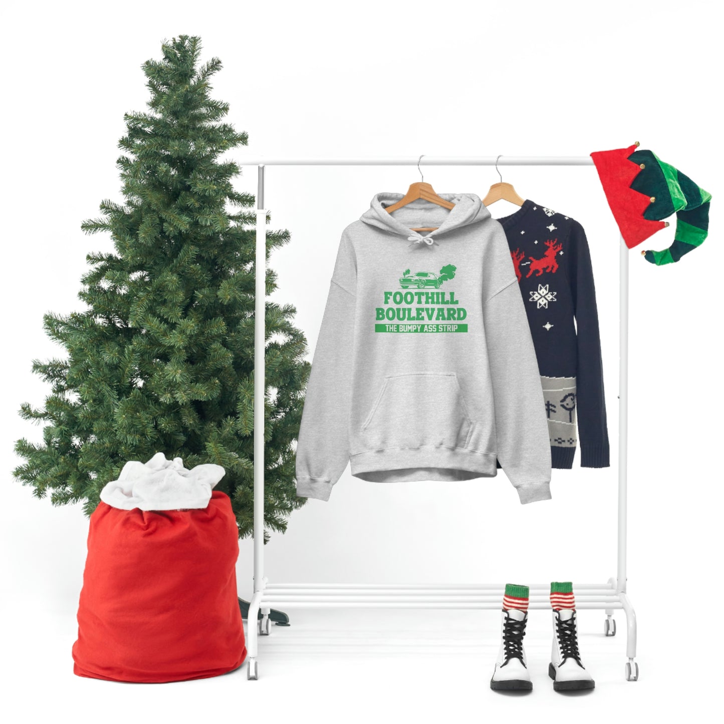 Foothill Boulevard Heavy Blend™ Hooded Sweatshirt
