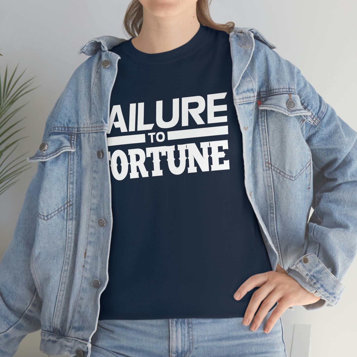 Failure to Fortune Heavy Cotton Tee