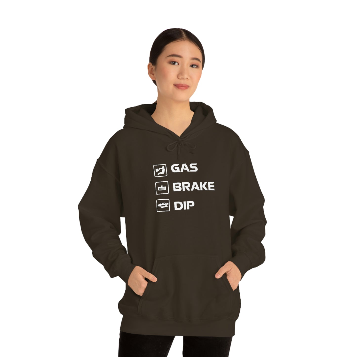 Gas Brake Dip Heavy Blend™ Hooded Sweatshirt