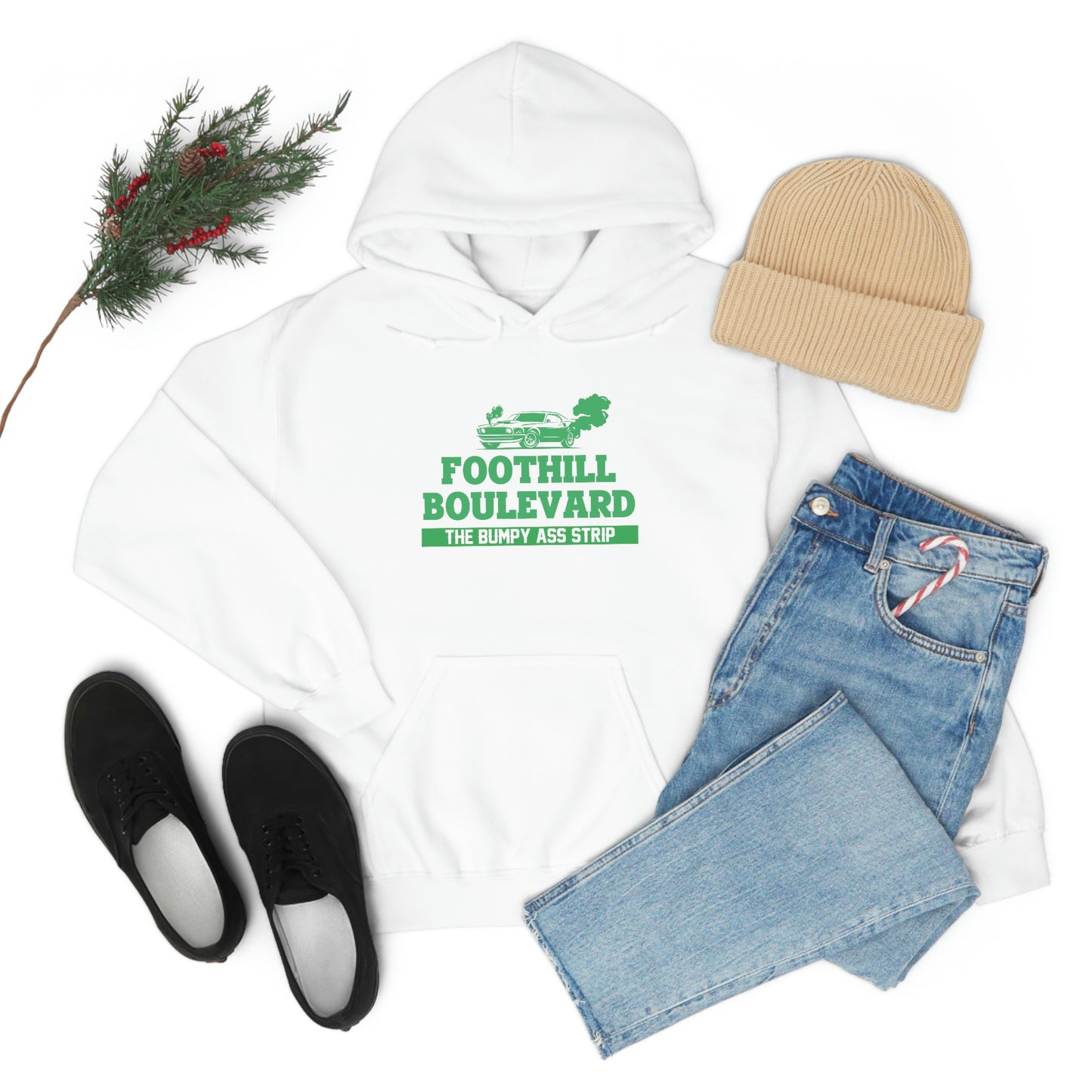 Foothill Boulevard Heavy Blend™ Hooded Sweatshirt