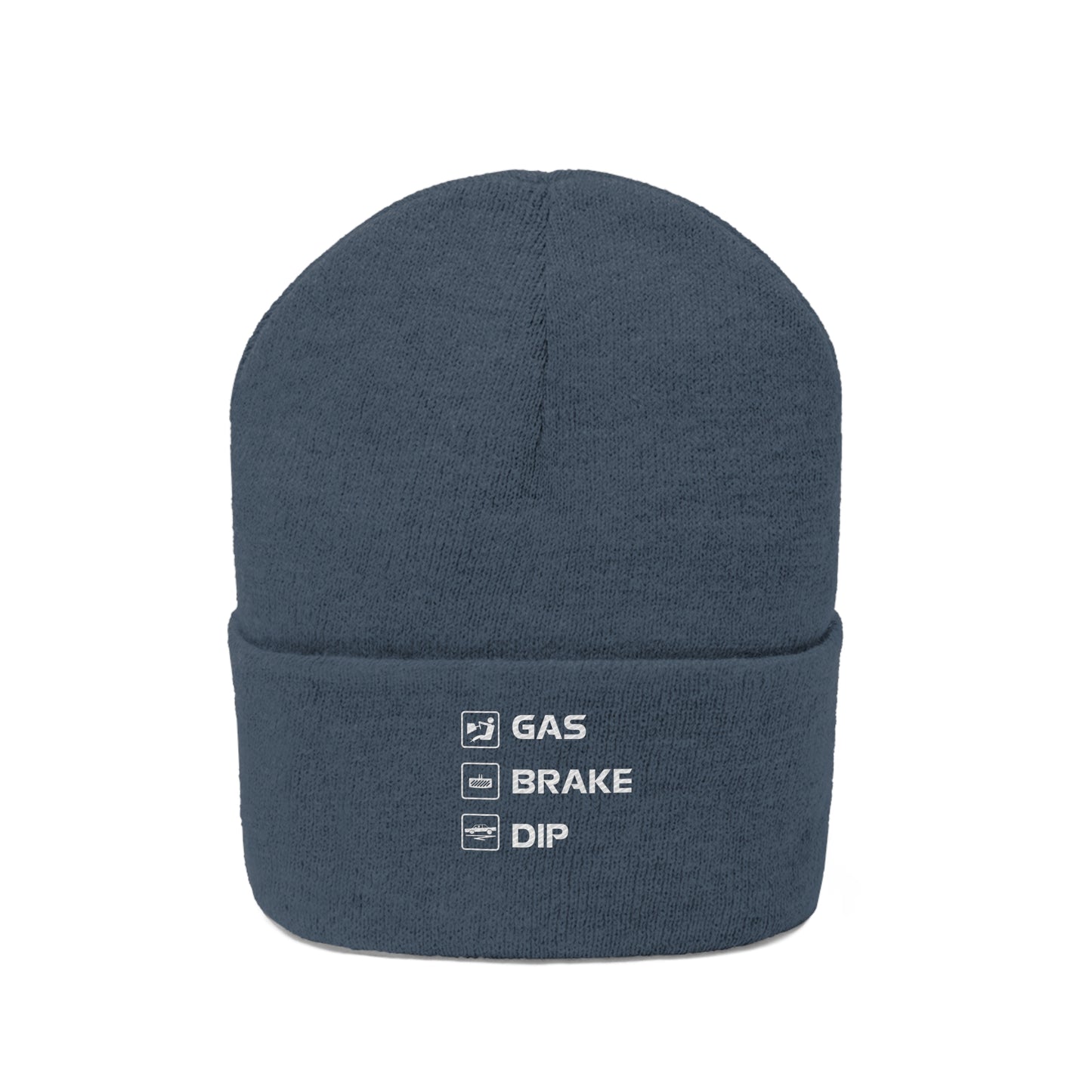 Gas Brake Dip Knit Beanie