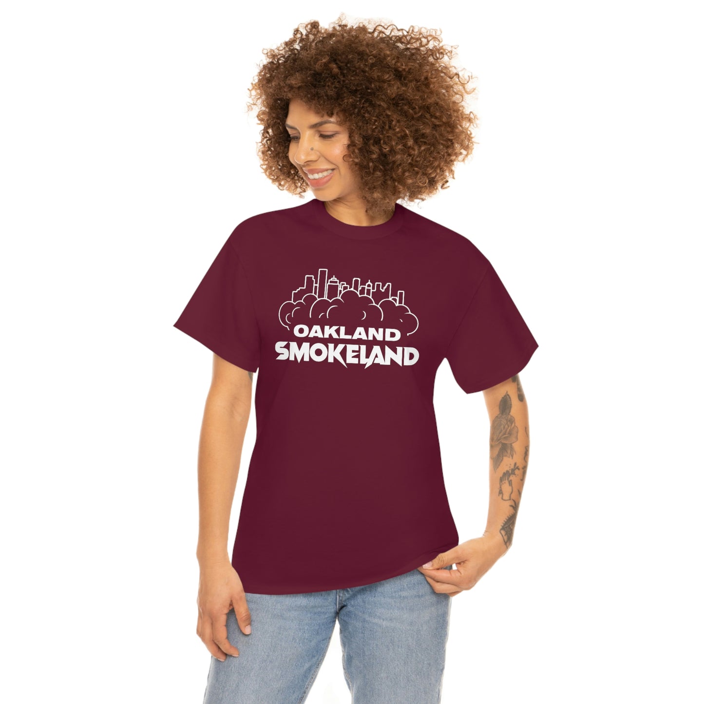 Oakland Smokeland Heavy Cotton Tee
