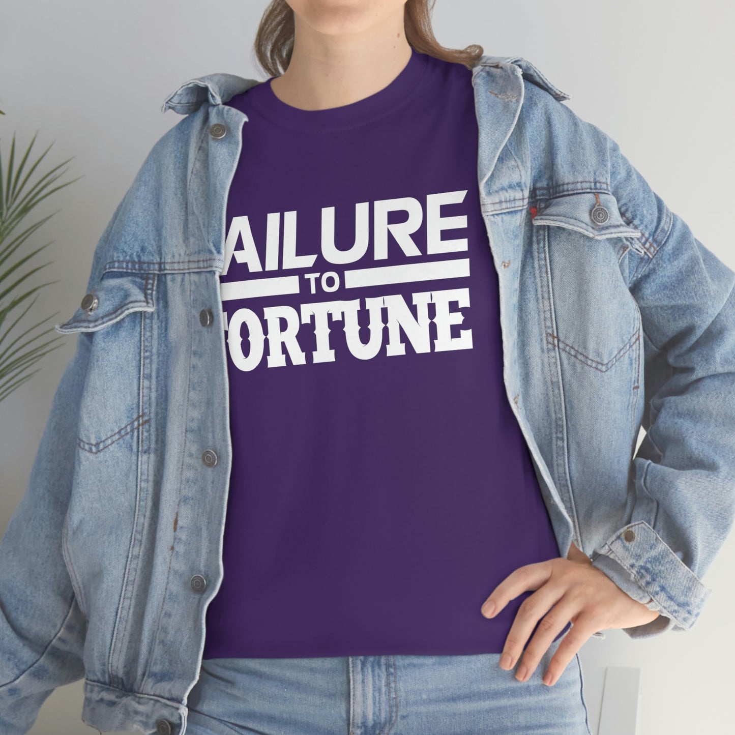Failure to Fortune Heavy Cotton Tee
