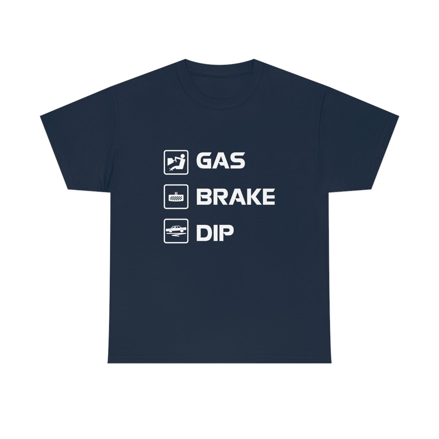 Gas Brake Dip Heavy Cotton Tee